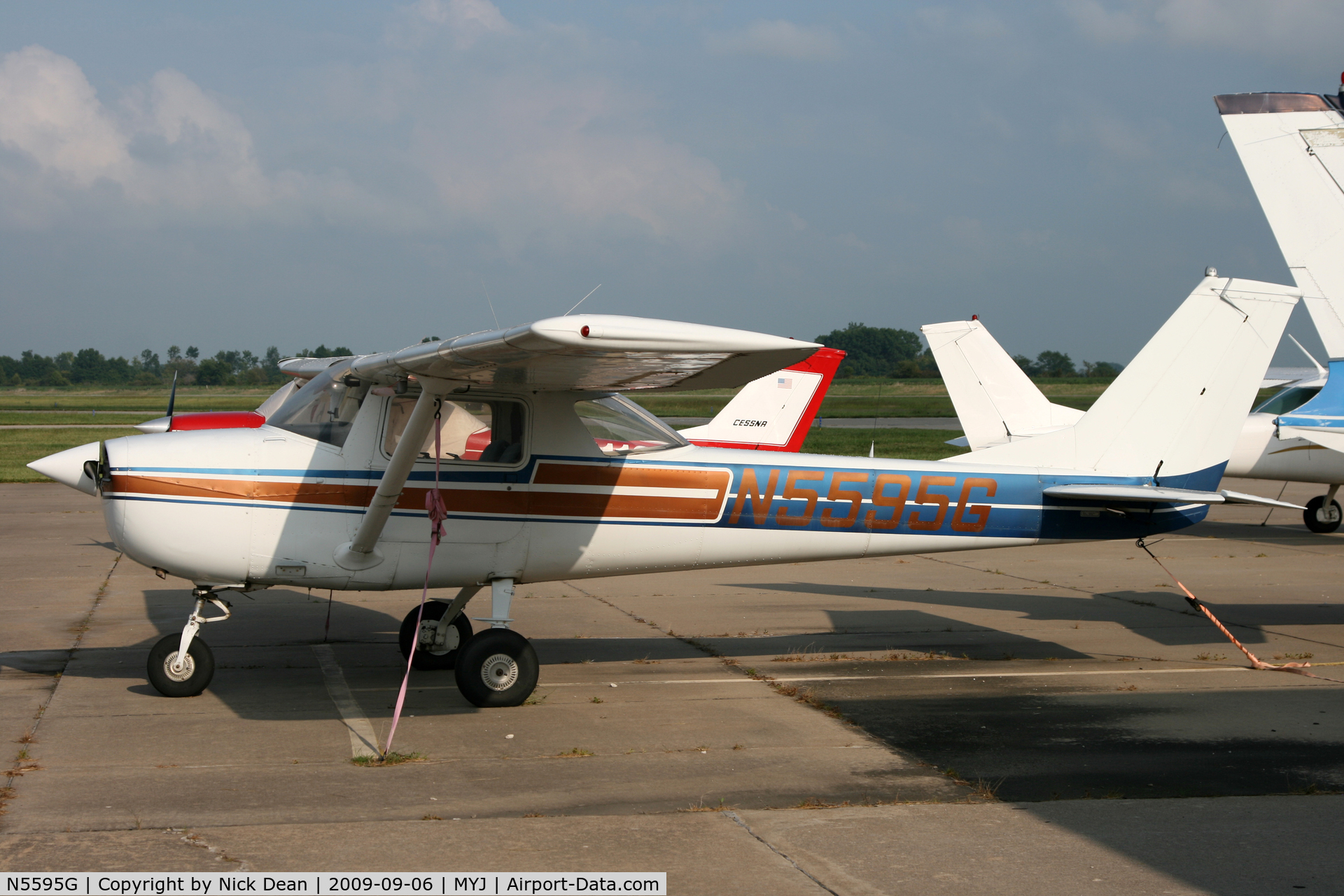 N5595G, Cessna 150J C/N 15071095, KMYJ