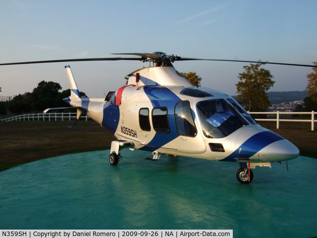 N359SH, 2009 Agusta A-109S Grand C/N 22133, Deauville Golf Hotel France
