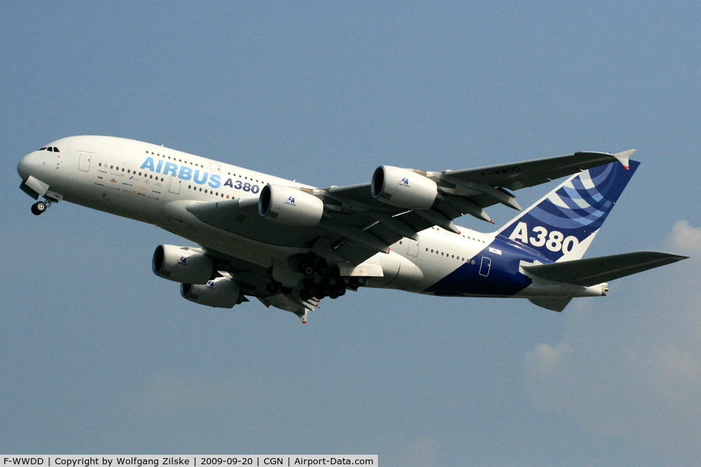 F-WWDD, 2005 Airbus A380-861 C/N 004, 2009-09-20
