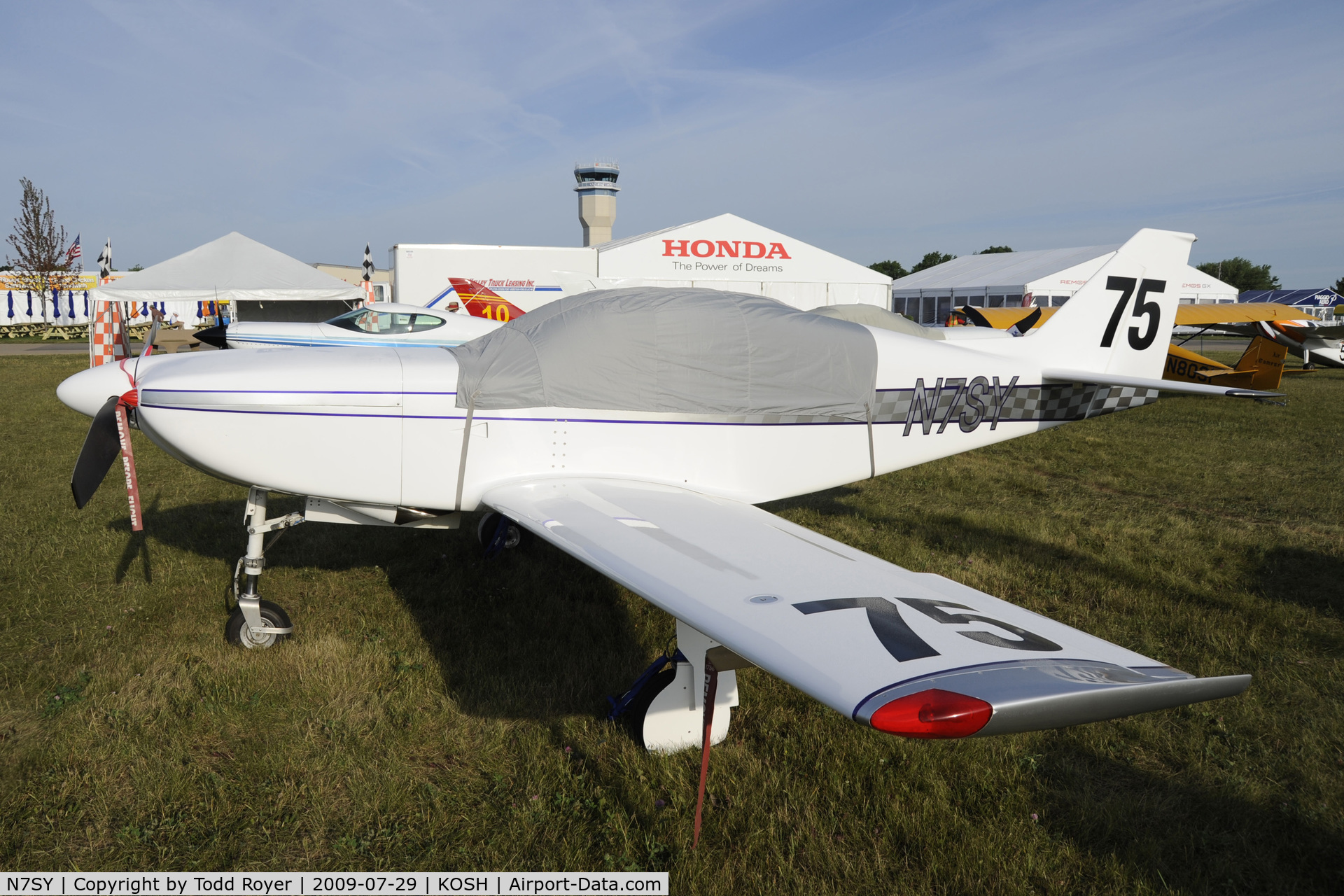 N7SY, 2003 Stoddard-Hamilton Glasair III C/N 3063, Oshkosh EAA Fly-in 2009