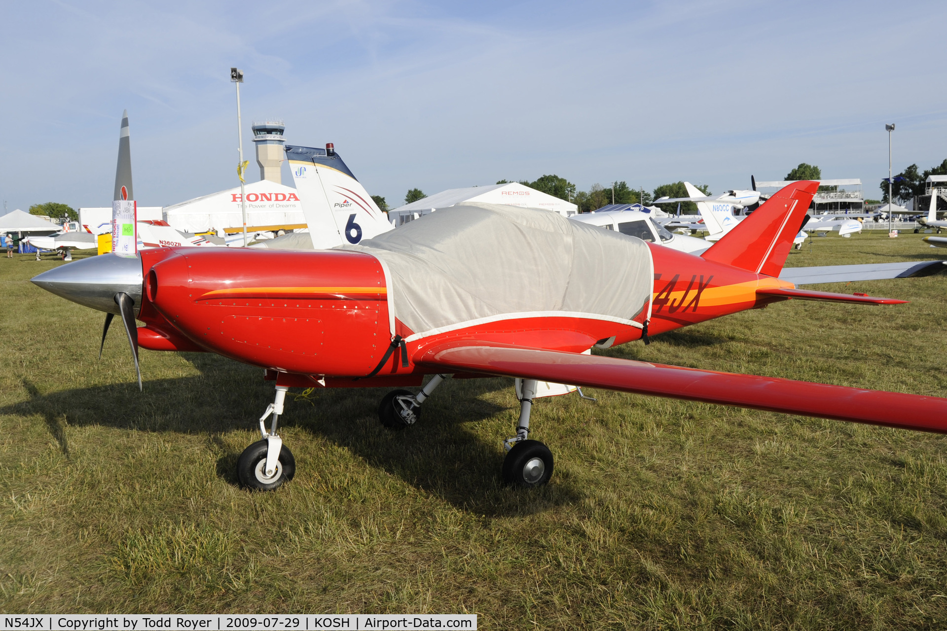N54JX, 1999 Swearingen SX300 C/N 02, Oshkosh EAA Fly-in 2009