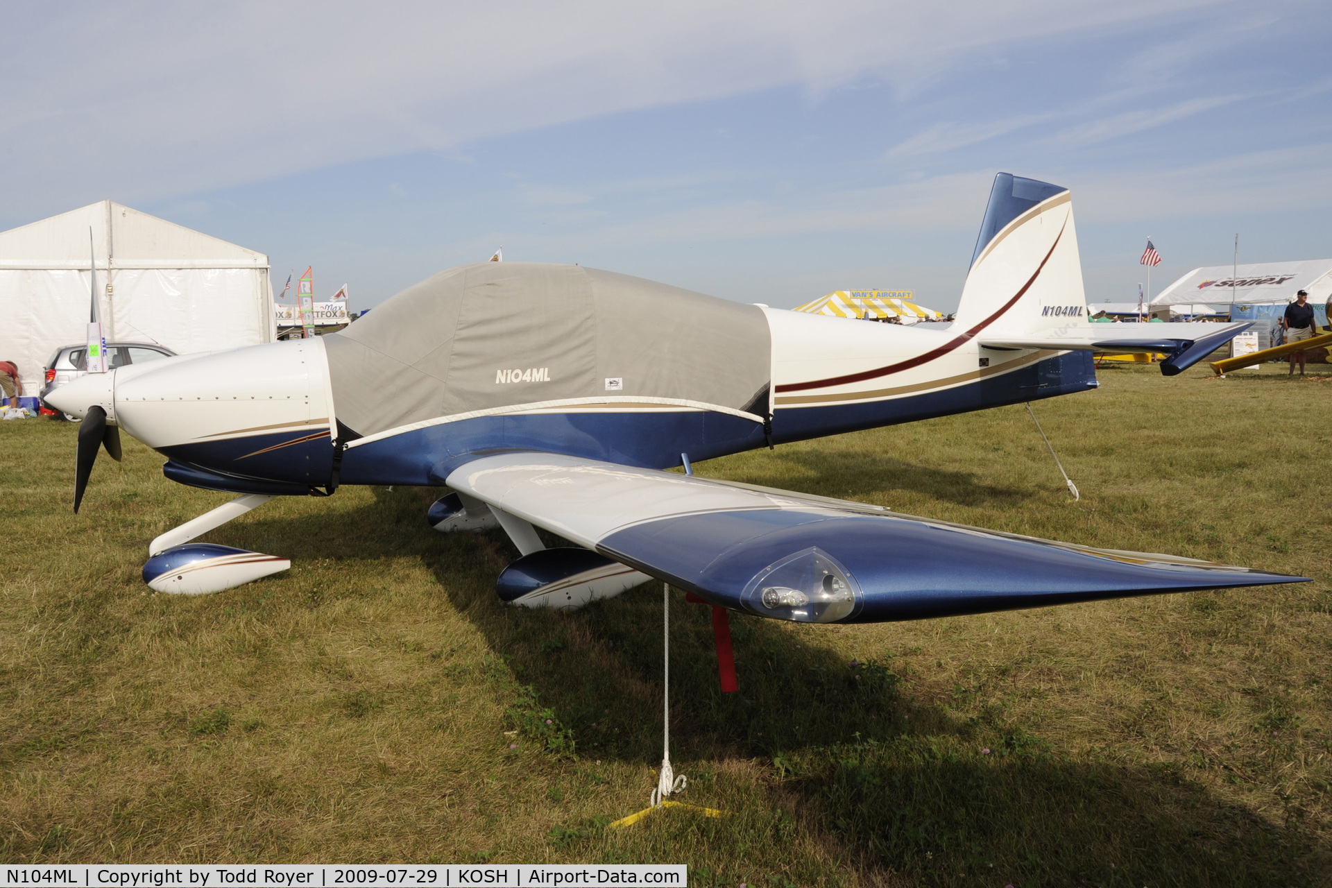 N104ML, 2006 Vans RV-10 C/N 40016, Oshkosh EAA Fly-in 2009