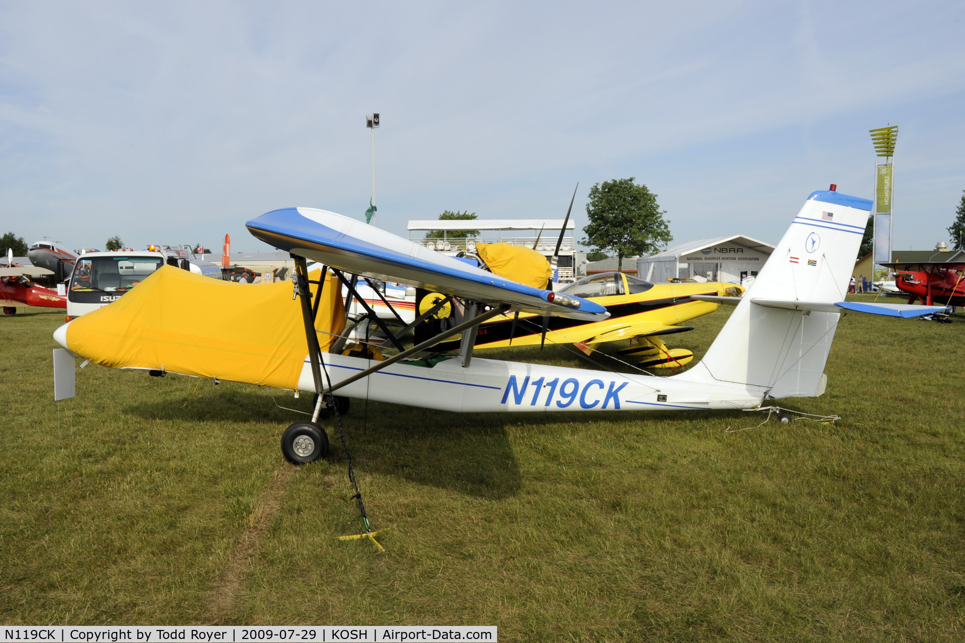 N119CK, 2004 Lockwood Air Cam C/N AC100, Oshkosh EAA Fly-in 2009