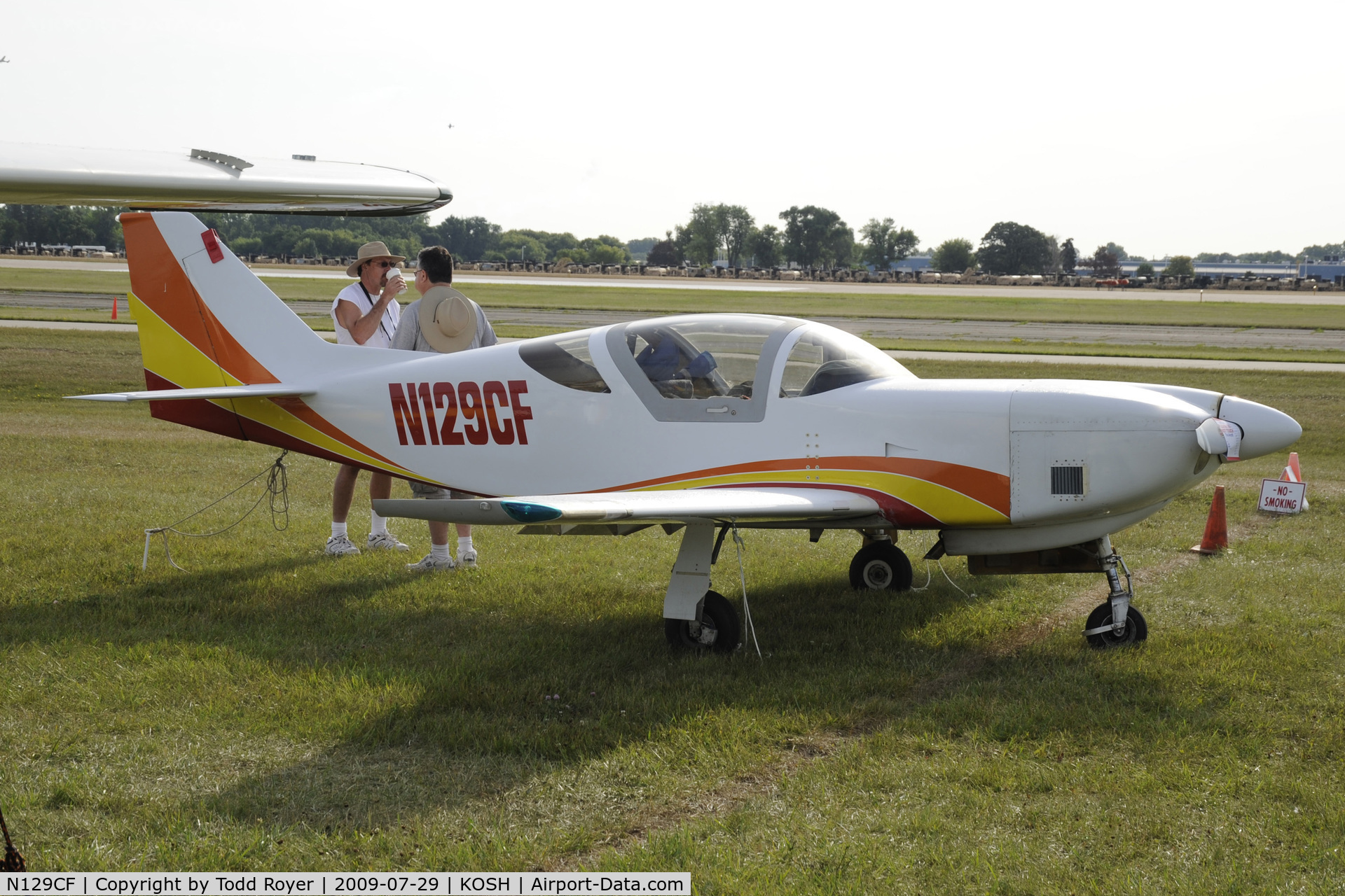 N129CF, 2008 Stoddard-Hamilton Glasair Super IIG C/N 2270, Oshkosh EAA Fly-in 2009