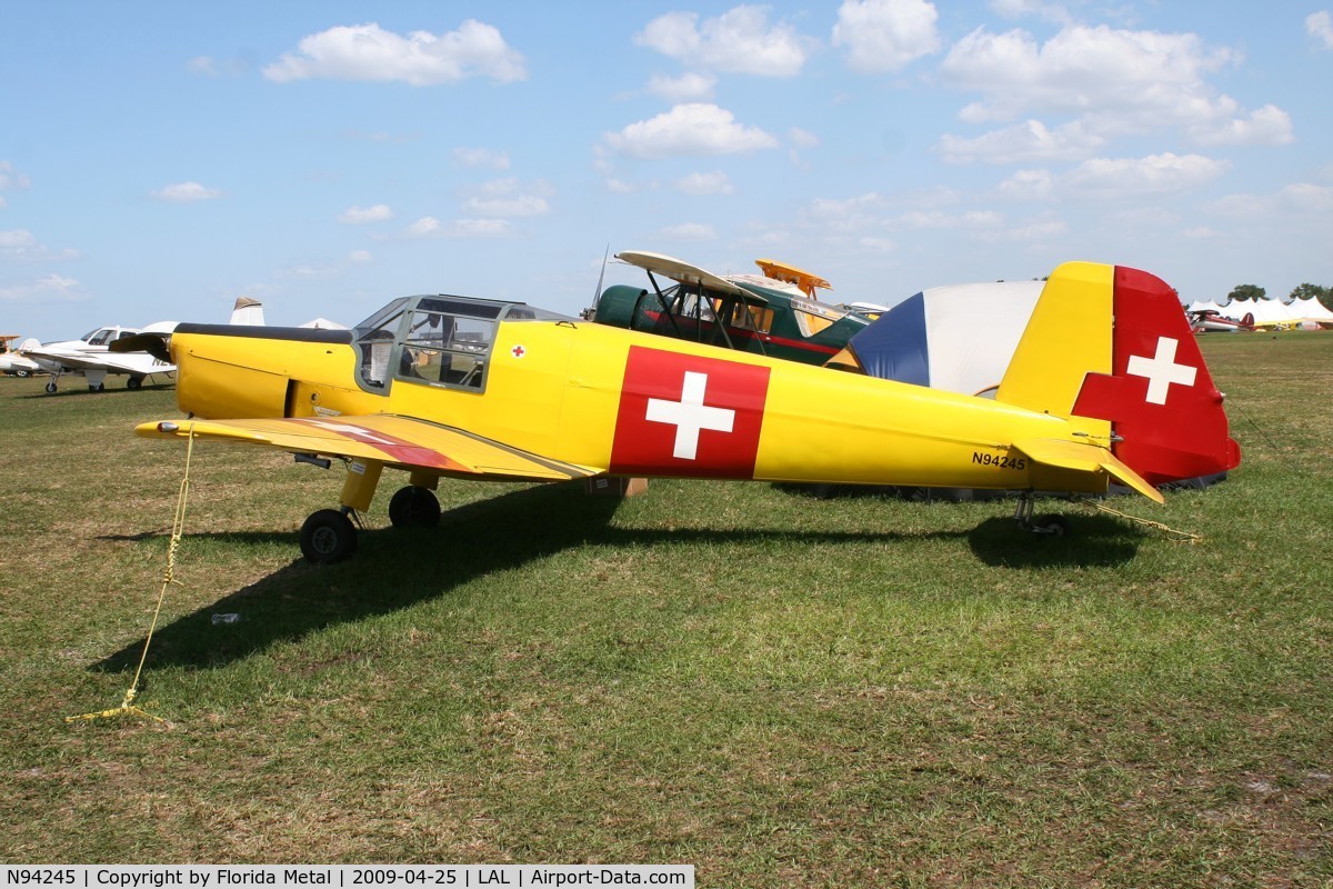 N94245, 1949 Bucker Bu-181 Bestmann C/N 25145, Bucker BU-181