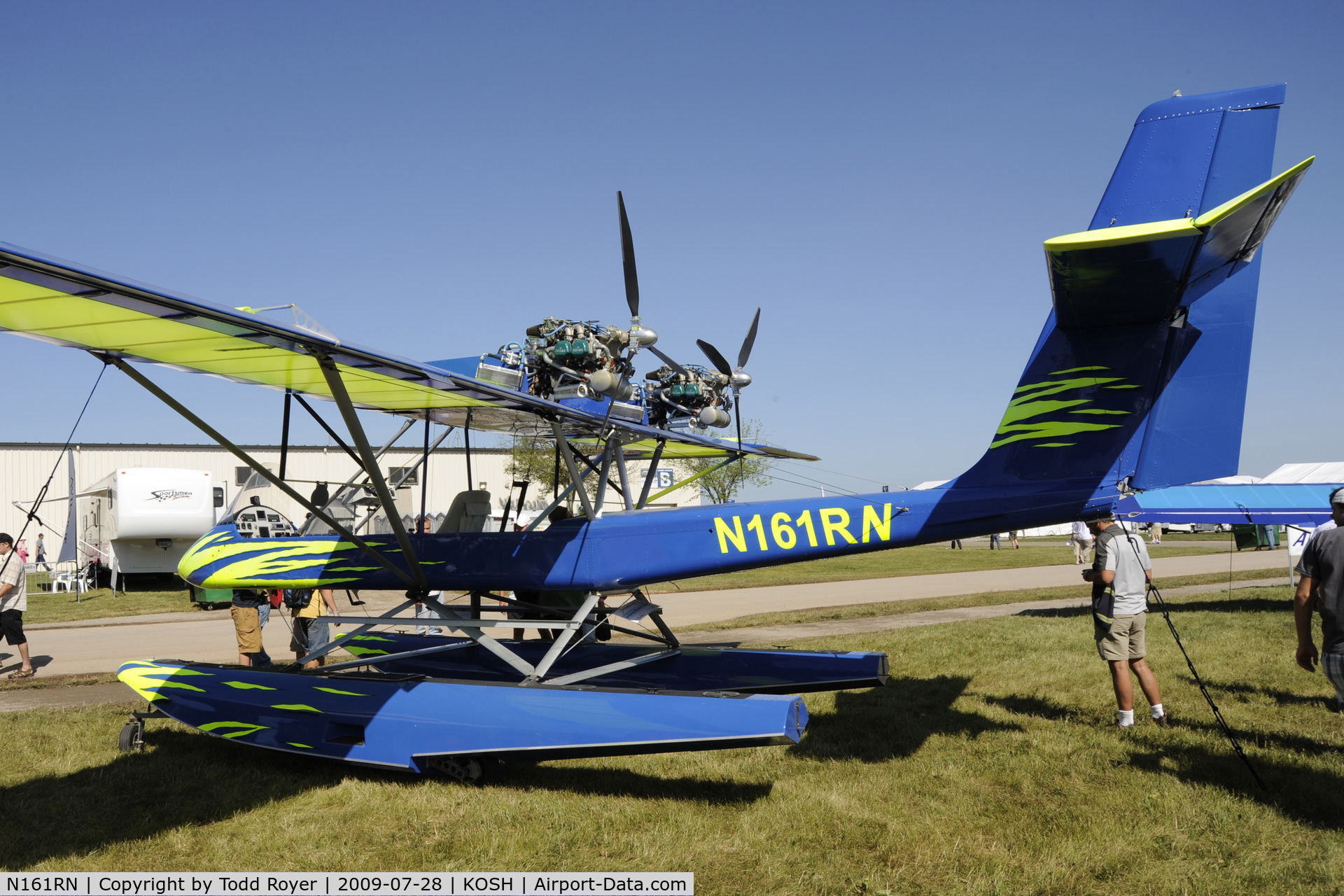 N161RN, 1997 Lockwood Air Cam C/N AC061, Oshkosh EAA Fly-in 2009