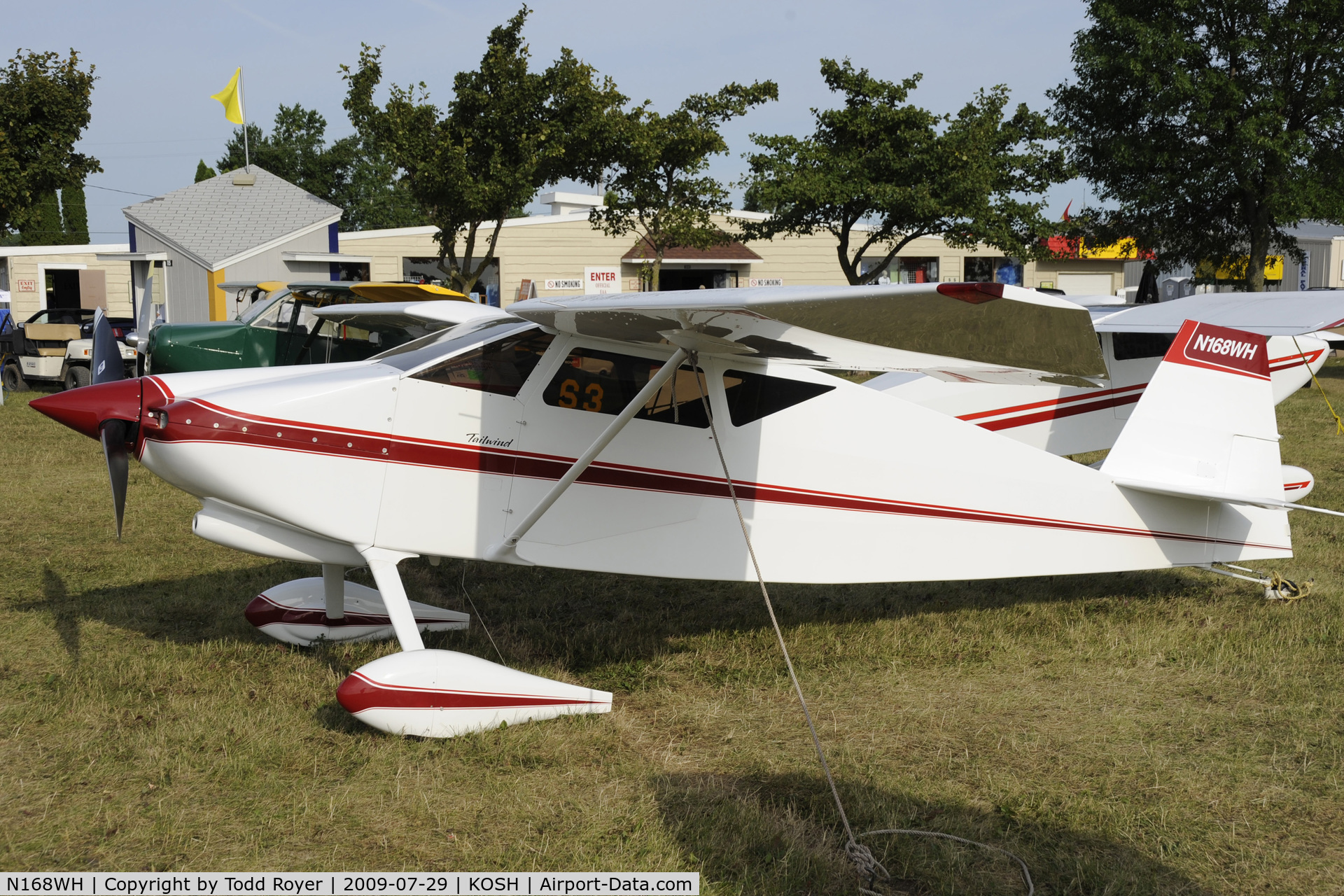 N168WH, 2008 Wittman Tailwind C/N JC11, Oshkosh EAA Fly-in 2009