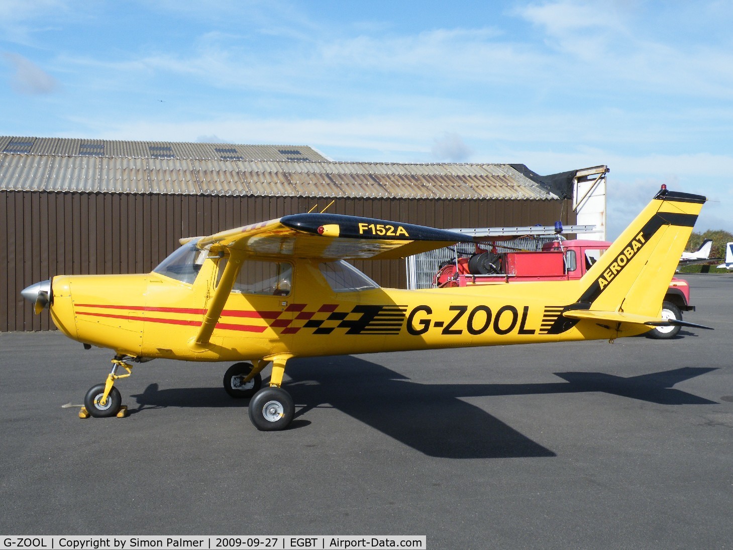 G-ZOOL, 1979 Reims FA152 Aerobat C/N 0357, Cessna FA152 at Turweston