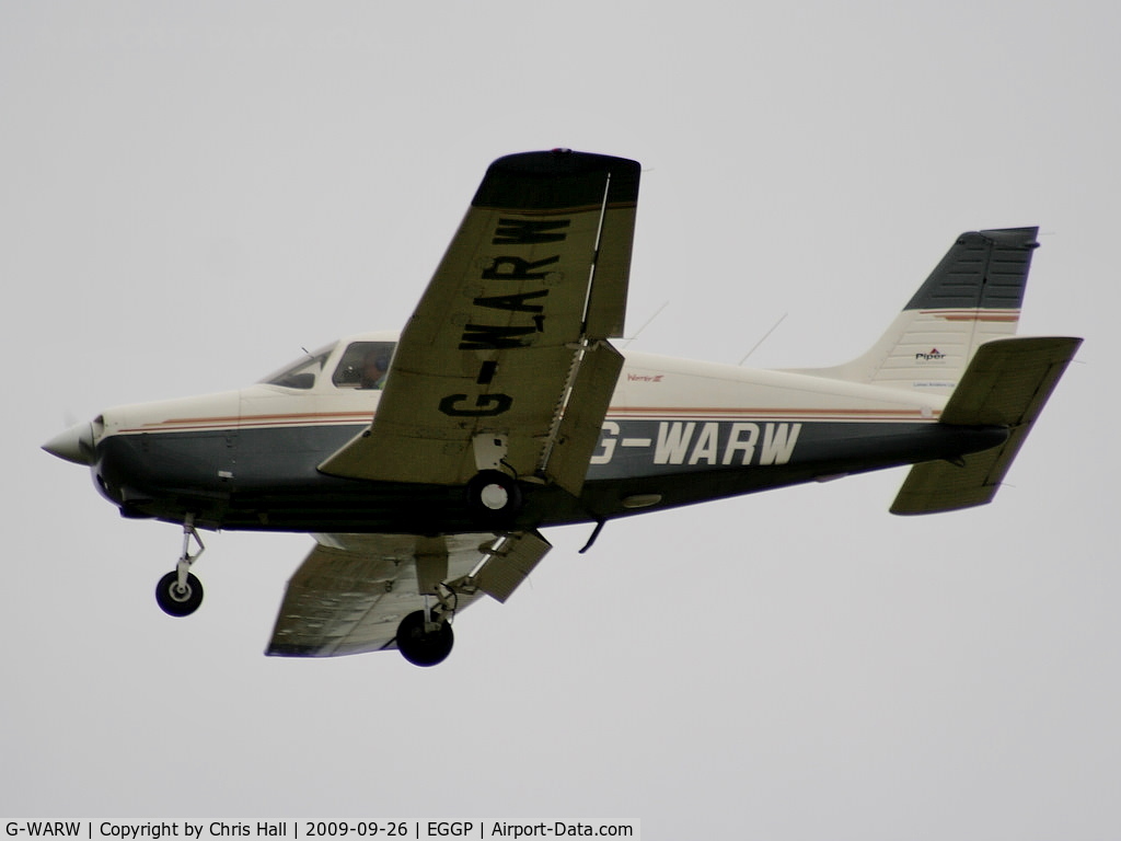 G-WARW, 1998 Piper PA-28-161 Cherokee Warrior III C/N 28-42037, Previous ID: N41254