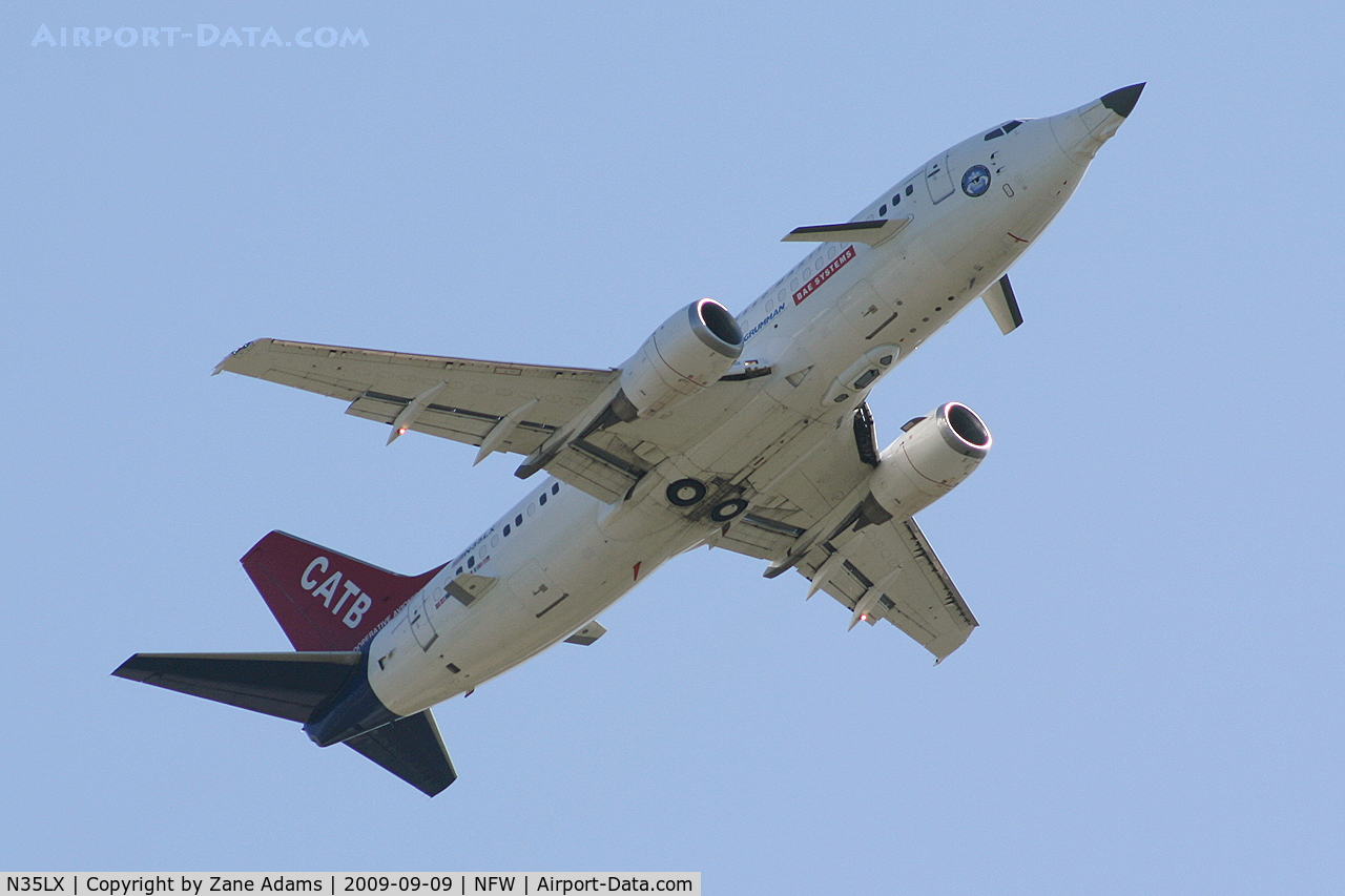 N35LX, 1986 Boeing 737-330 C/N 23528, Lockheed Martin F-35 flying test laboratory. 