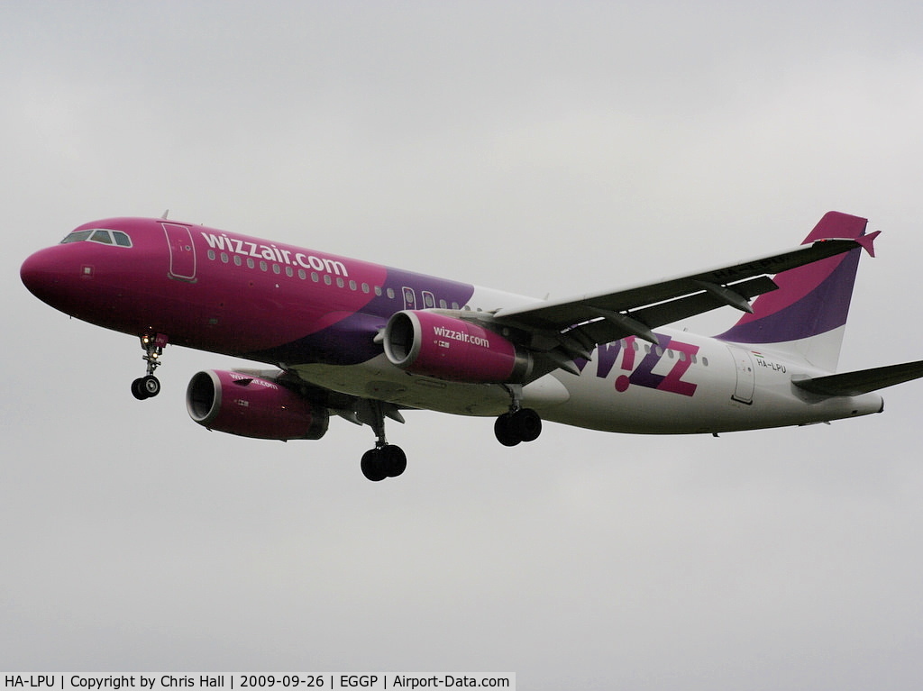 HA-LPU, 2009 Airbus A320-232 C/N 3877, Wizzair