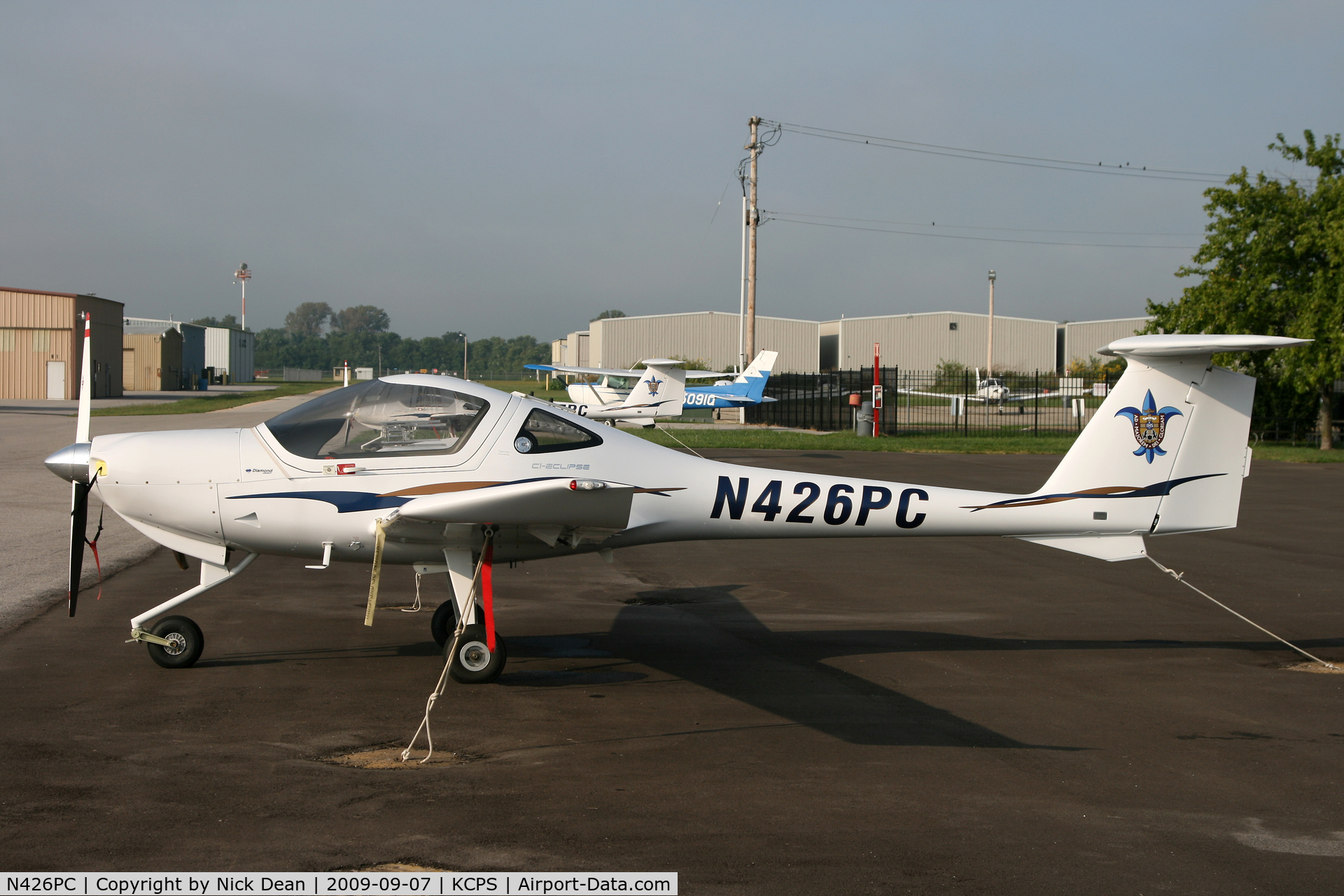 N426PC, Diamond DA-20C-1 Eclipse C/N C0523, KCPS