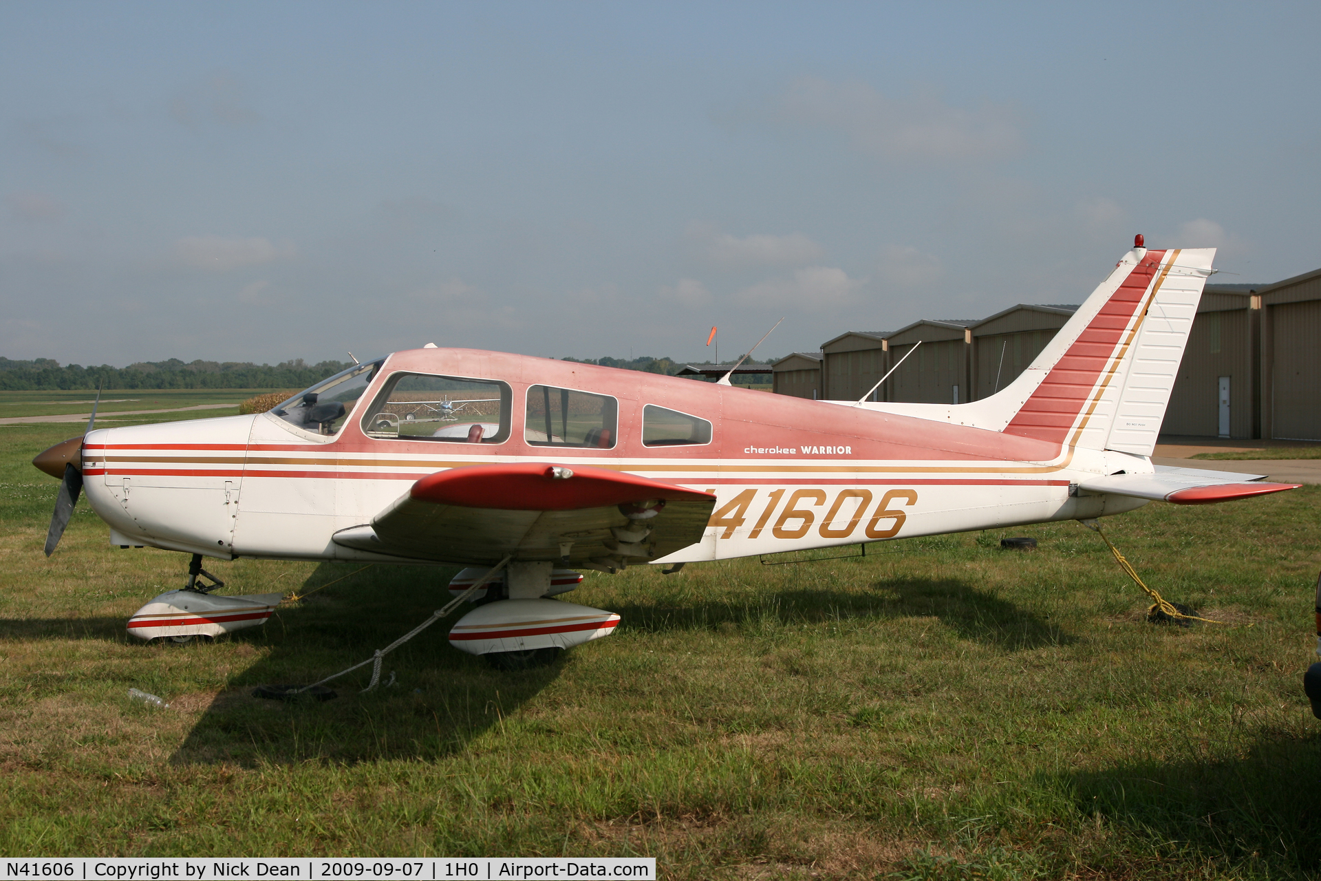 N41606, 1974 Piper PA-28-151 Cherokee Warrior C/N 28-7415291, 1H0