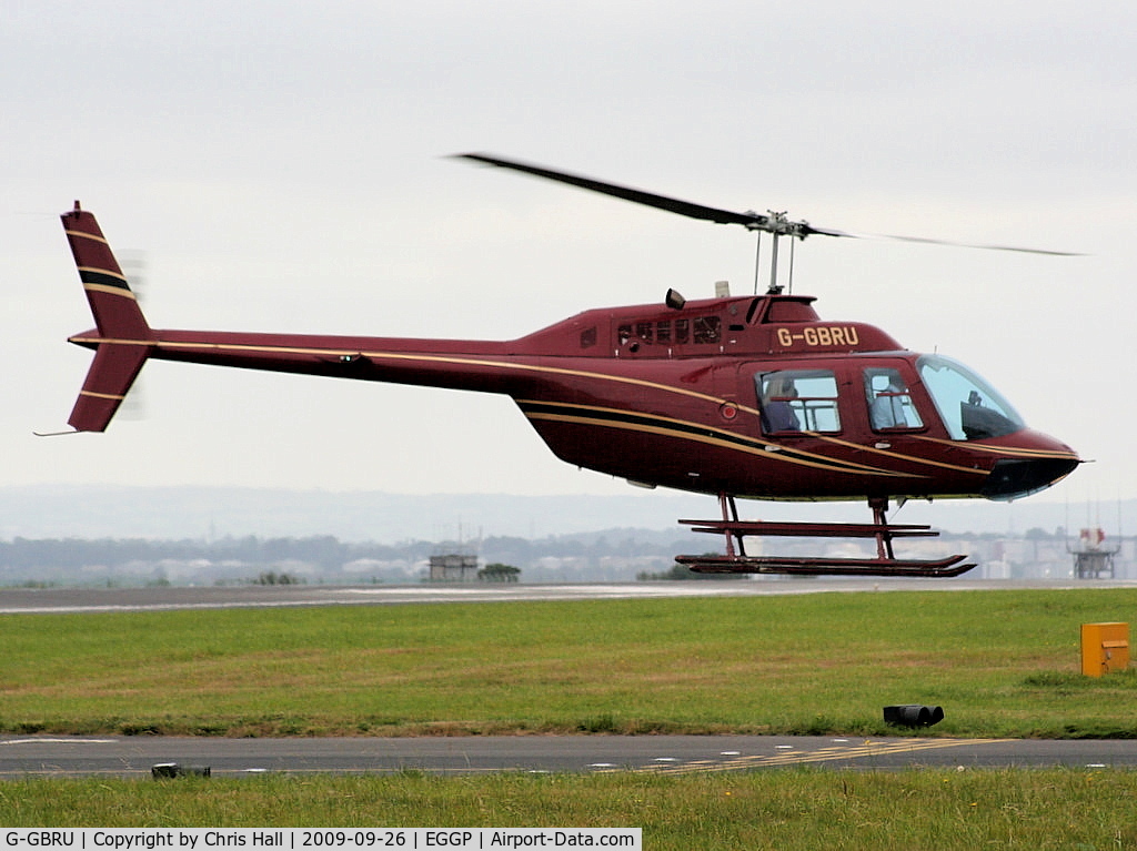 G-GBRU, 1987 Bell 206B JetRanger III C/N 3997, R A Fleming Ltd
