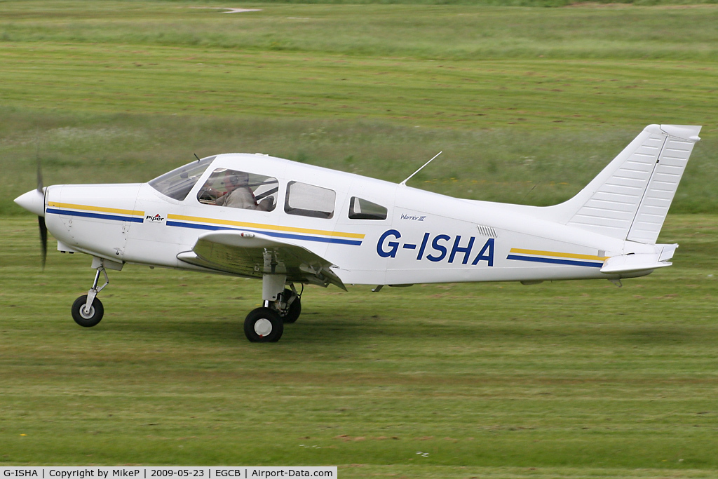 G-ISHA, 2004 Piper PA-28-161 Cherokee Warrior III C/N 2842211, Barton based.