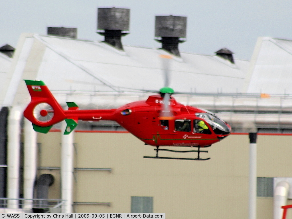 G-WASS, 2009 Eurocopter EC-135T-2+ C/N 0745, Displaying at the Airbus families day