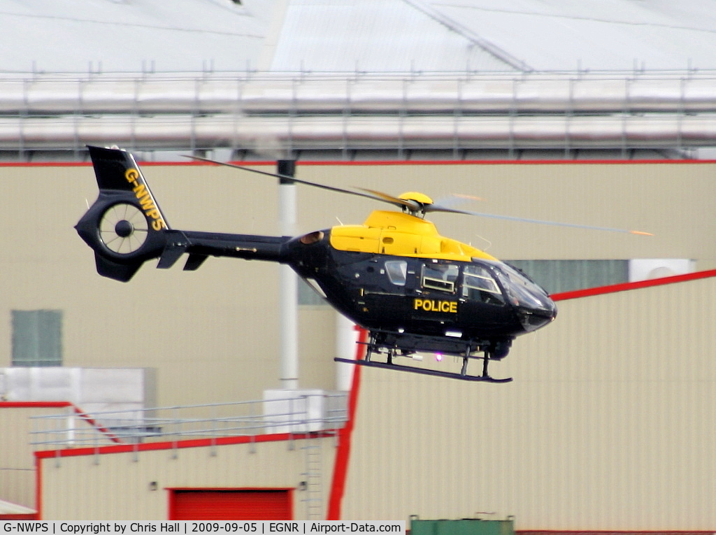 G-NWPS, 1998 Eurocopter EC-135T-1 C/N 0063, Displaying at the Airbus families day