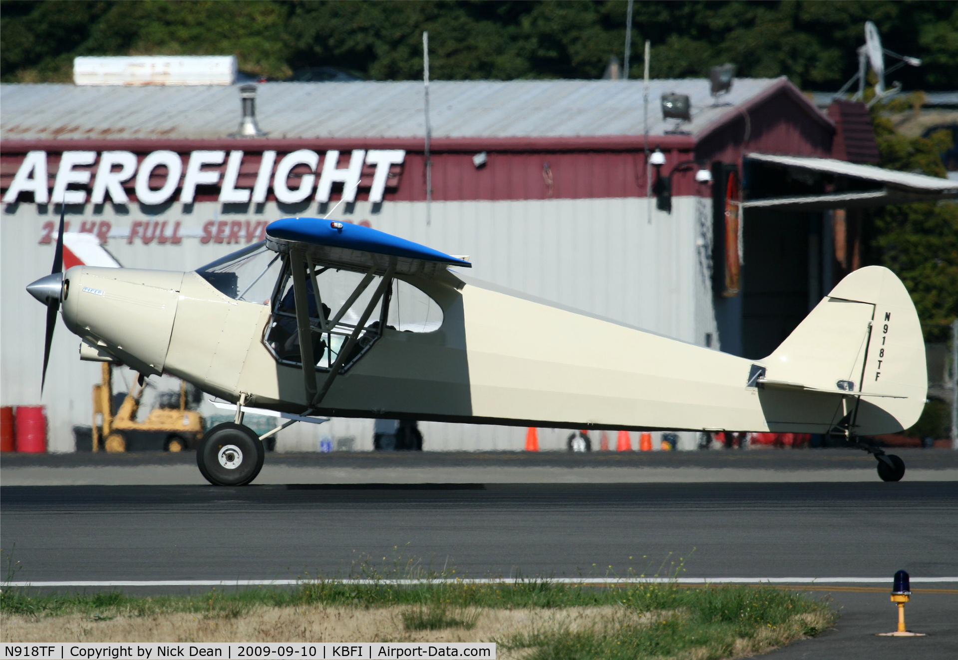 N918TF, 1947 Piper PA-12 Super Cruiser C/N 12-2232, KBFI