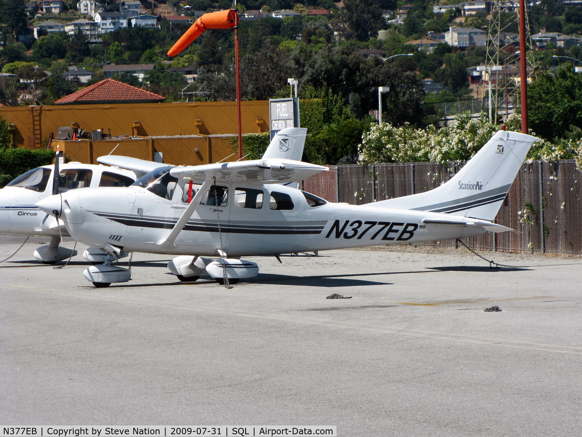 N377EB, 2002 Cessna 206H Stationair C/N 20608182, 2002 Cessna 206H visiting from Salt Lake City, UT
