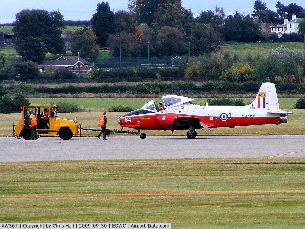 XW367, 1971 BAC 84 Jet Provost T.5 C/N EEP/JP/1017, Hunting Jet Provost T5A, 1 SoTT