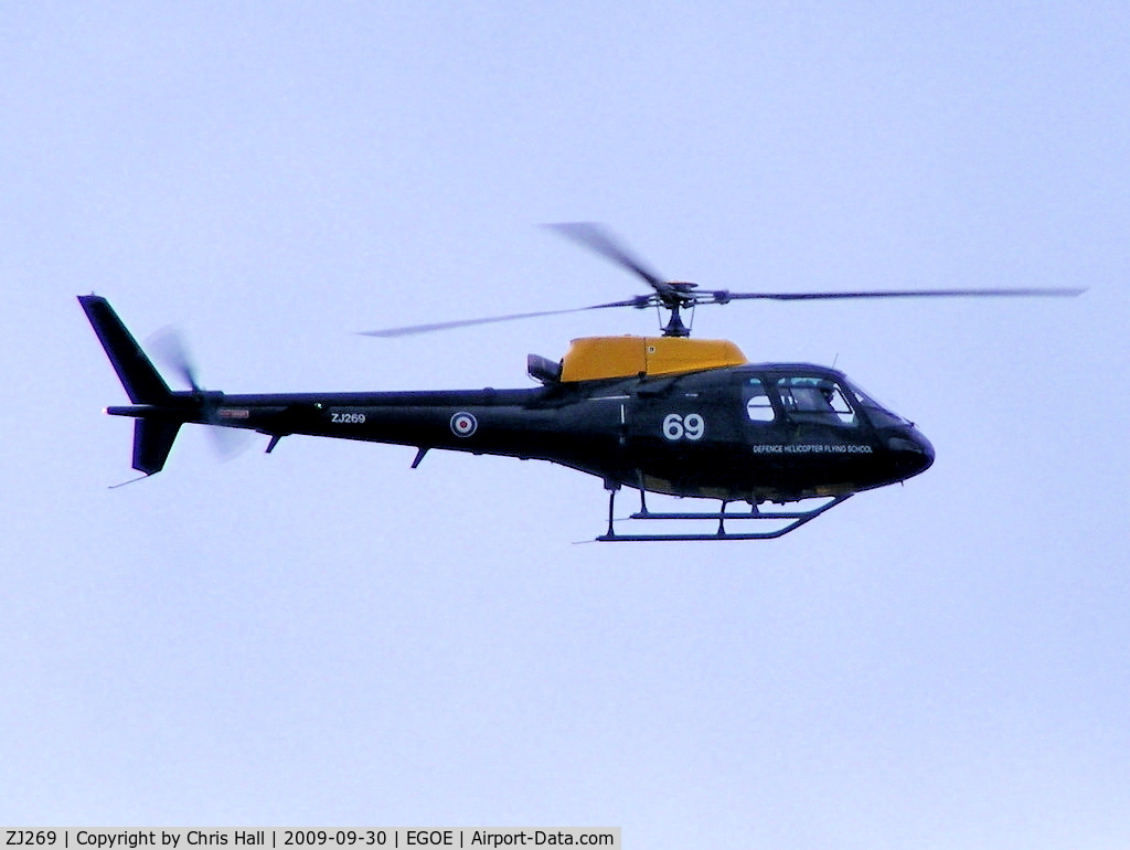 ZJ269, 1997 Eurocopter AS-350BB Squirrel HT1 Ecureuil C/N 2999, Defence Helicopter Flying School