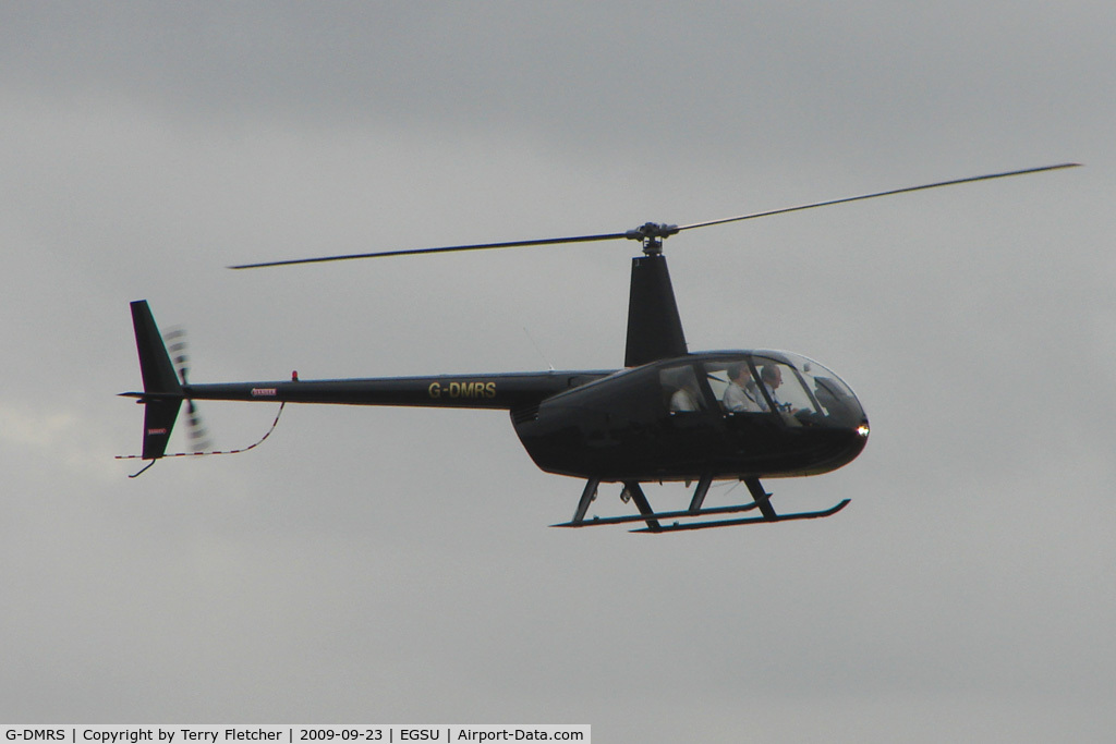 G-DMRS, 2004 Robinson R44 Raven II C/N 10513, Visitor to 2009 Helitech at Duxford