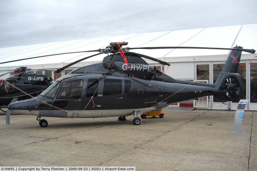 G-RWPL, 2009 Eurocopter EC-155B-1 C/N 6847, Exhibited at HeliTech 2009 at Duxford