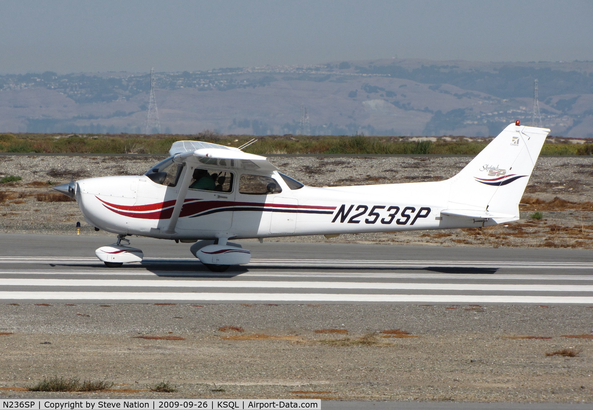N236SP, 1999 Cessna 172S C/N 172S8213, Locally-based 1999 Cessna 172S on take-off