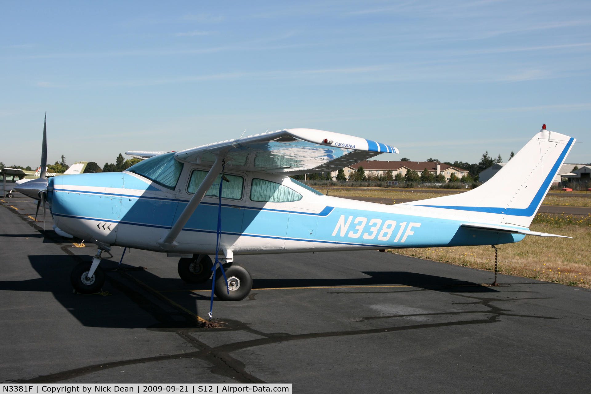 N3381F, 1966 Cessna 182J Skylane C/N 18257381, KS12