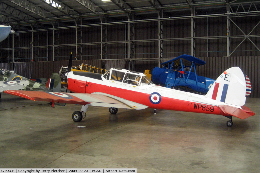 G-BXCP, 1952 De Havilland DHC-1 Chipmunk T.10 C/N C1/0744, Preserved at Imperial War Museum , Duxford