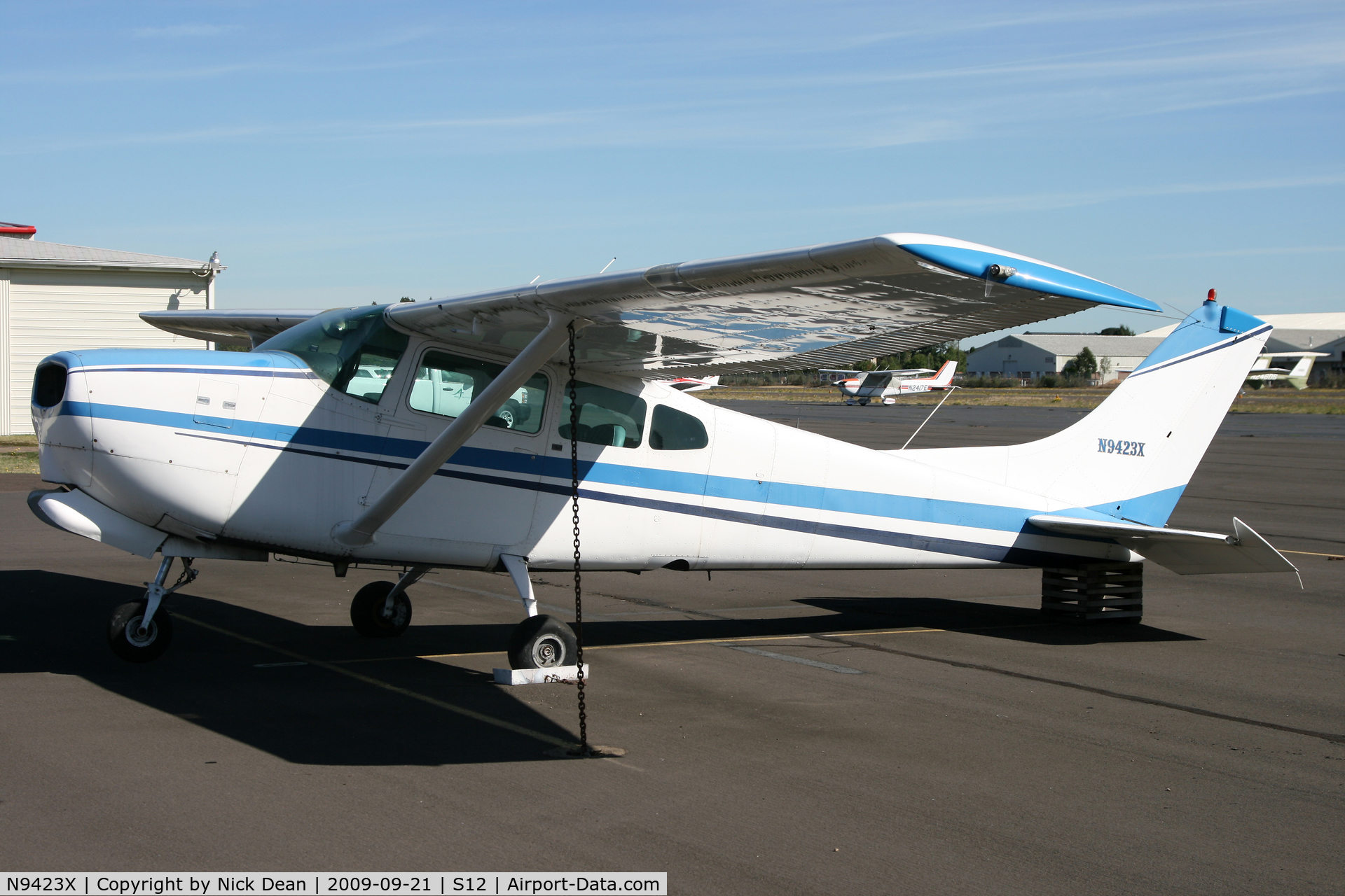 N9423X, 1961 Cessna 210A C/N 21057723, KS12