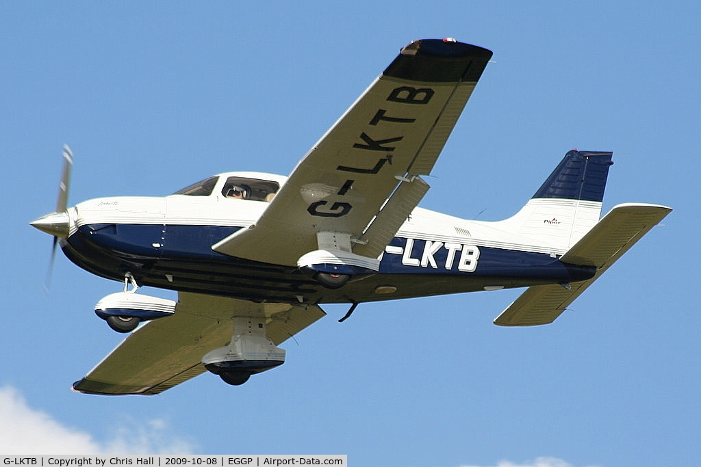 G-LKTB, 2001 Piper PA-28-181 Cherokee Archer III C/N 2843496, Top Cat Aviation Ltd