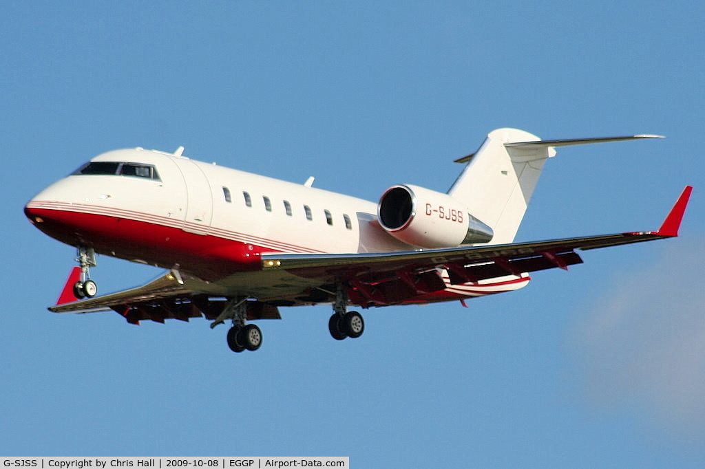 G-SJSS, 2008 Bombardier Challenger 605 (CL-600-2B16) C/N 5760, TAG Aviation