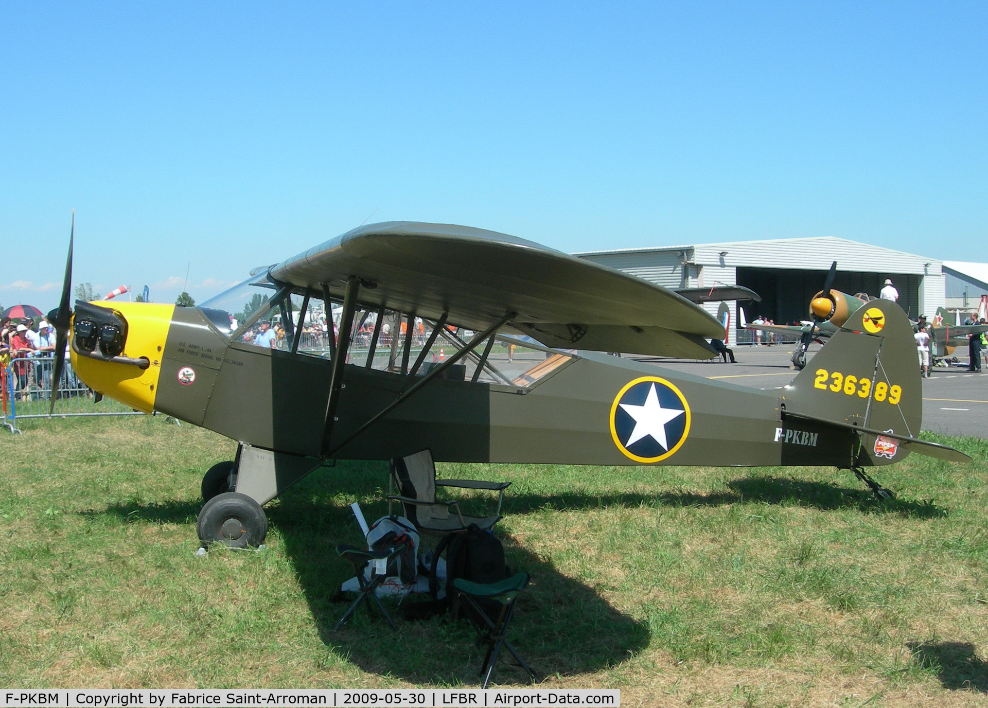 F-PKBM, Constructeur Amateur FLAMME P F-01 C/N 01, at Muret Air Expo, 30th may 2009