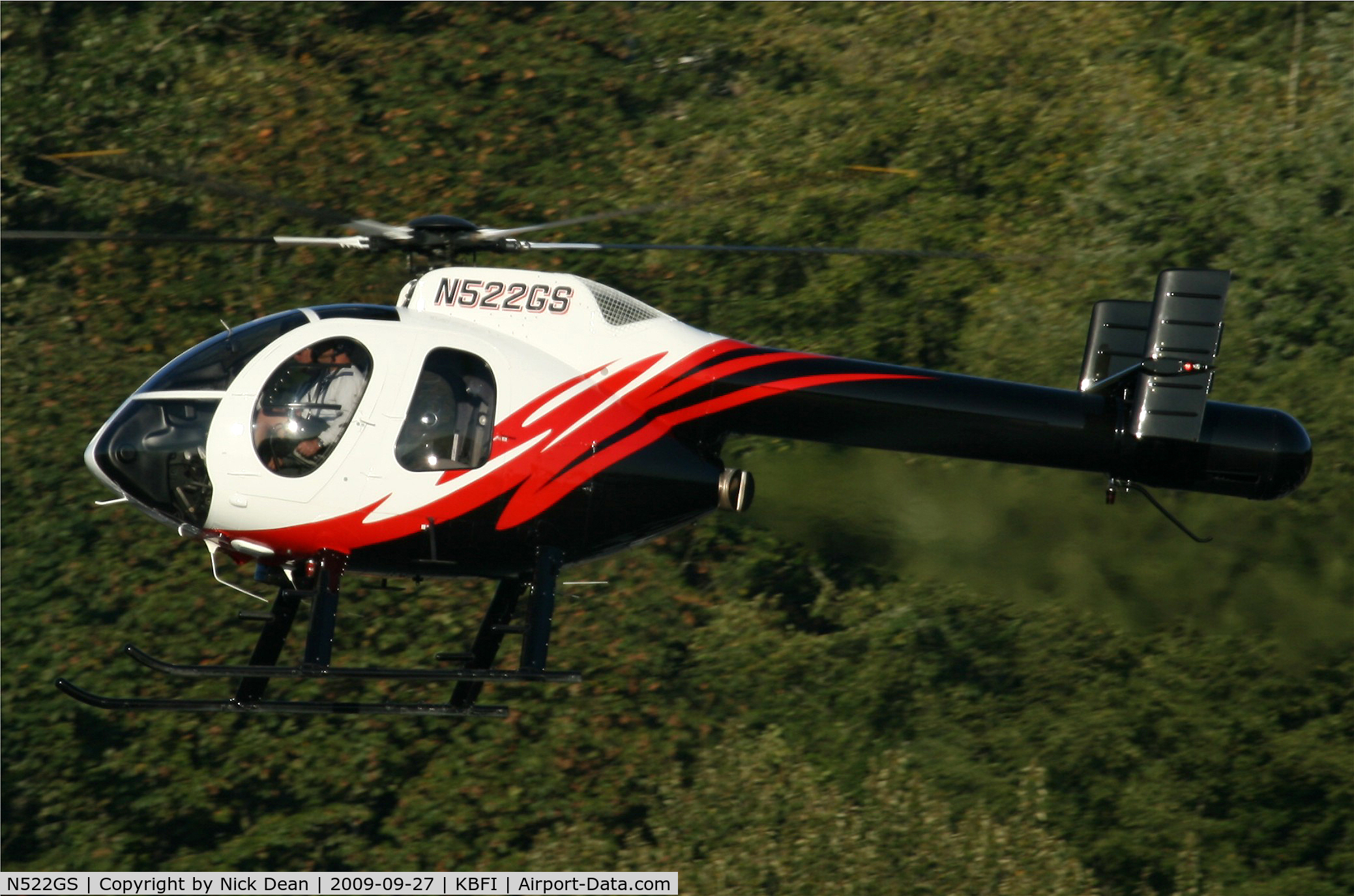 N522GS, 1993 McDonnell Douglas 500N C/N LN056, KBFI