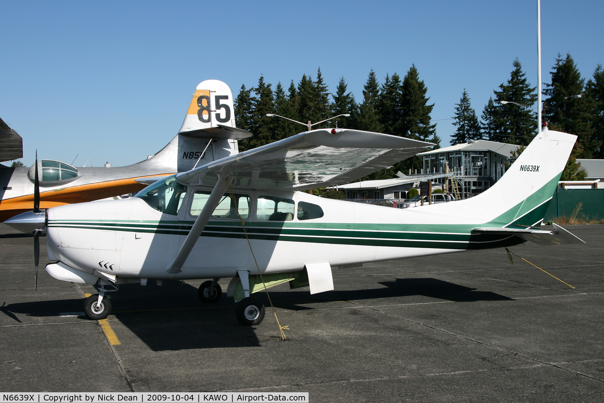 N6639X, 1960 Cessna 210A C/N 21057639, KAWO