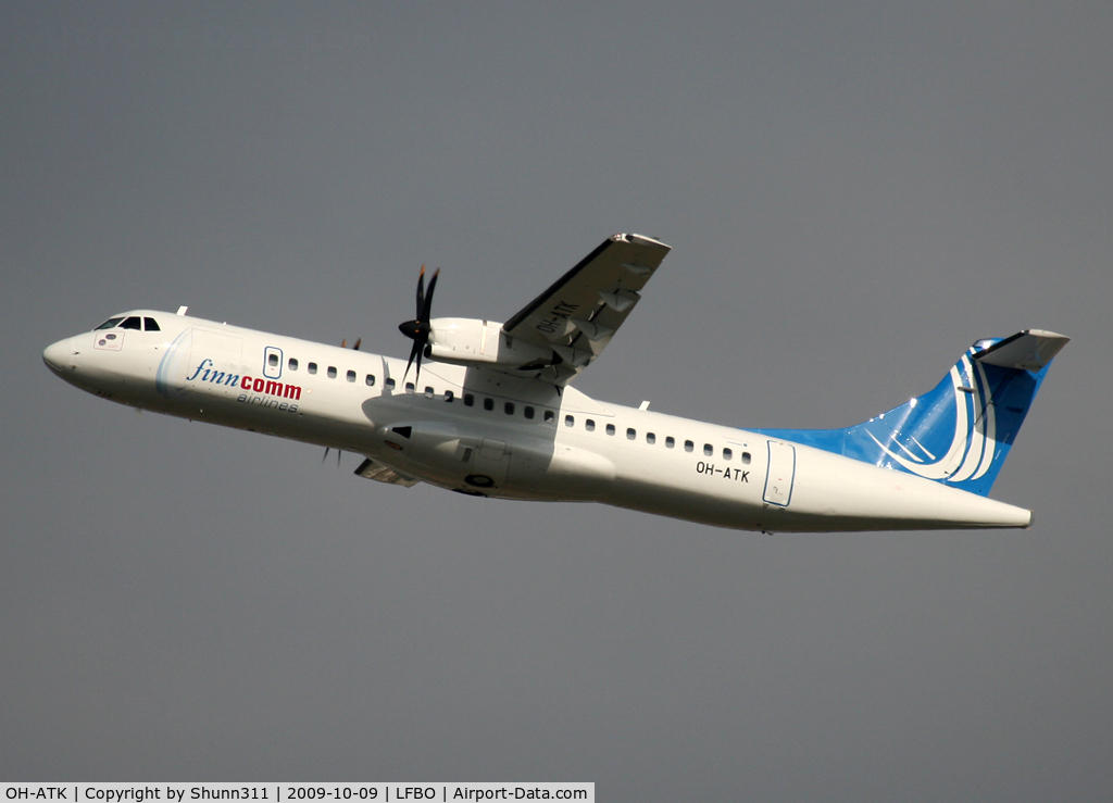 OH-ATK, 2009 ATR 72-212A C/N 848, Delivery day...