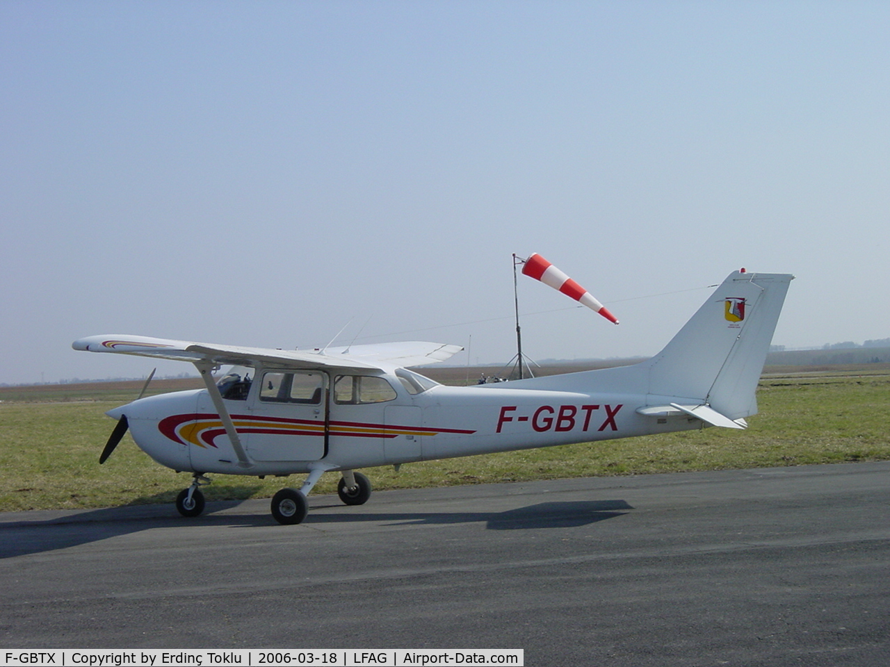 F-GBTX, Reims F172M Skyhawk Skyhawk C/N 1492, I flew it to Péronne