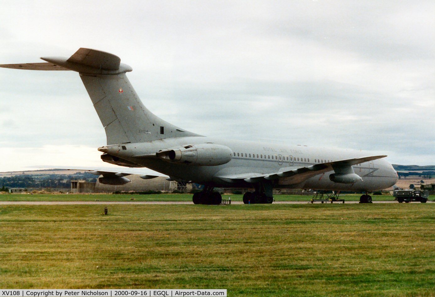 XV108, 1968 Vickers VC10 C.1K C/N 838, Another view of the 10 Squadron VC-10 C.1K, callsign Ascot 833, at the 2000 Leuchars Airshow.