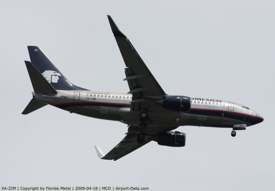 XA-ZIM, 2005 Boeing 737-752 C/N 34298, new to database, Aeromexico 737-700