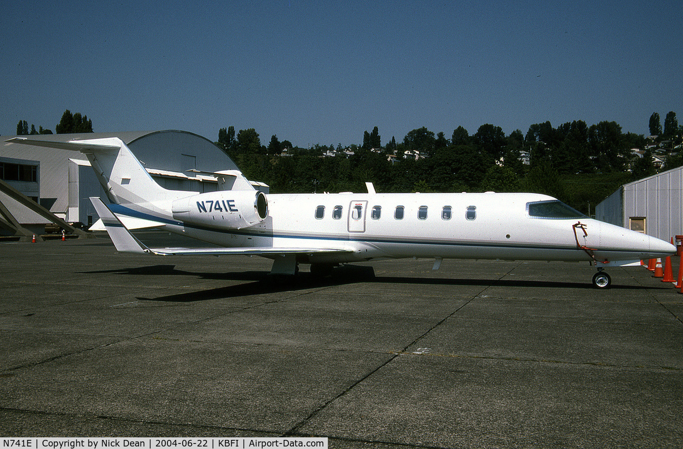N741E, 1998 Learjet 45 C/N 45-011, KBFI