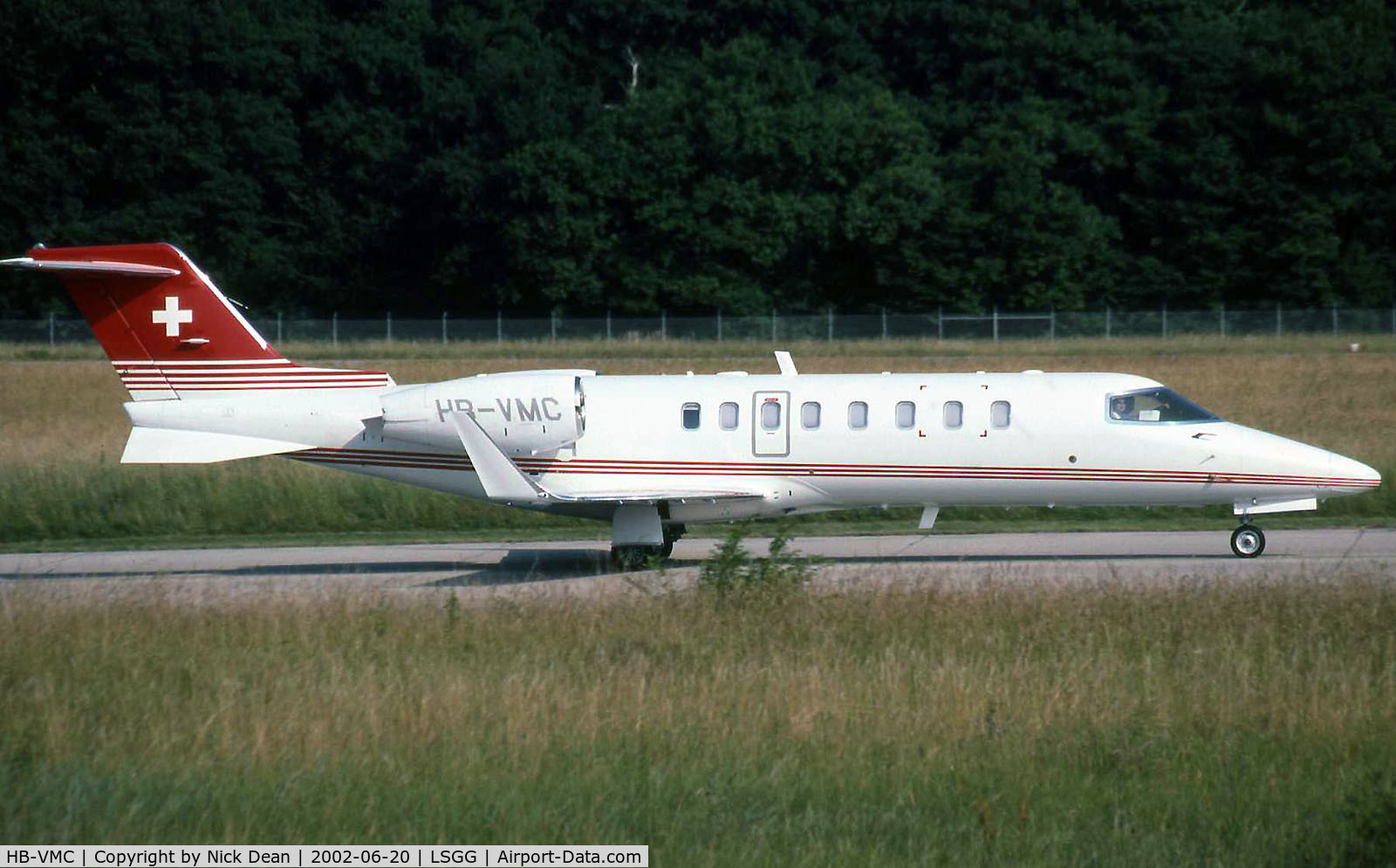 HB-VMC, 2000 Learjet 45 C/N 45-028, LSGG