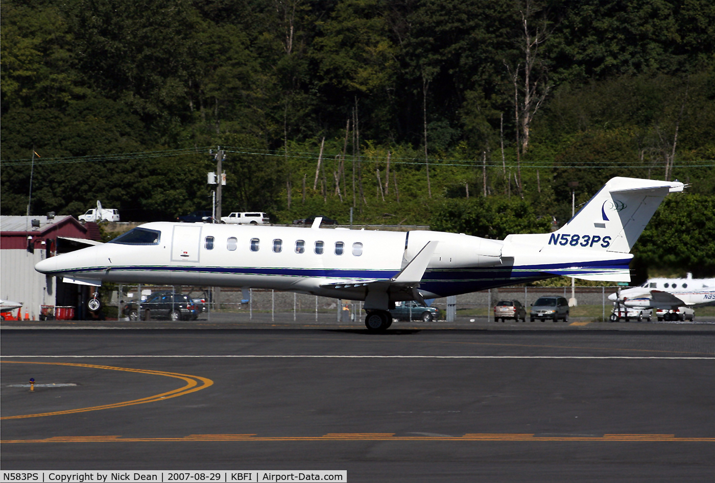 N583PS, 2007 Learjet Inc 45 C/N 331, KBFI