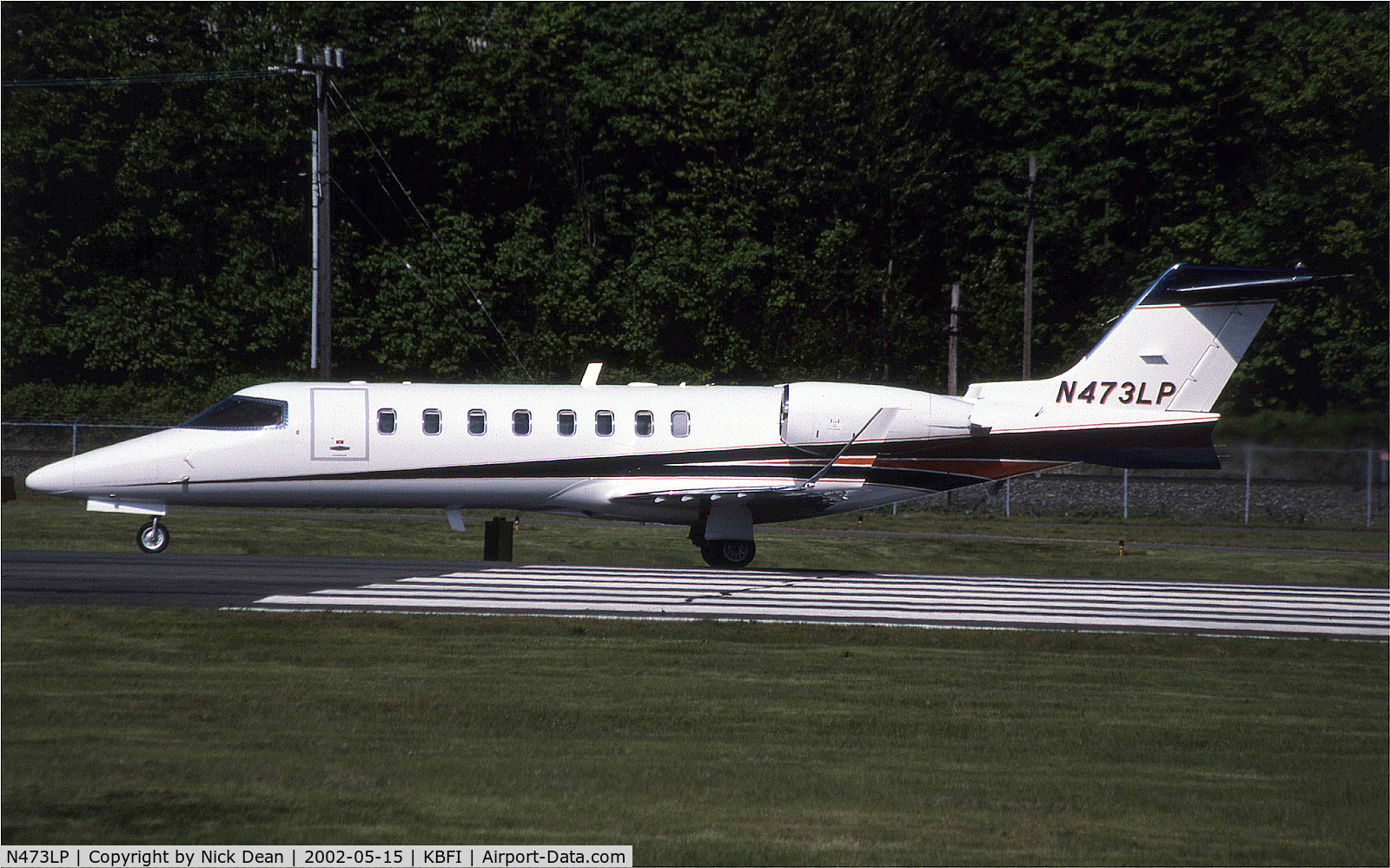 N473LP, Learjet Inc 45 C/N 196, KBFI