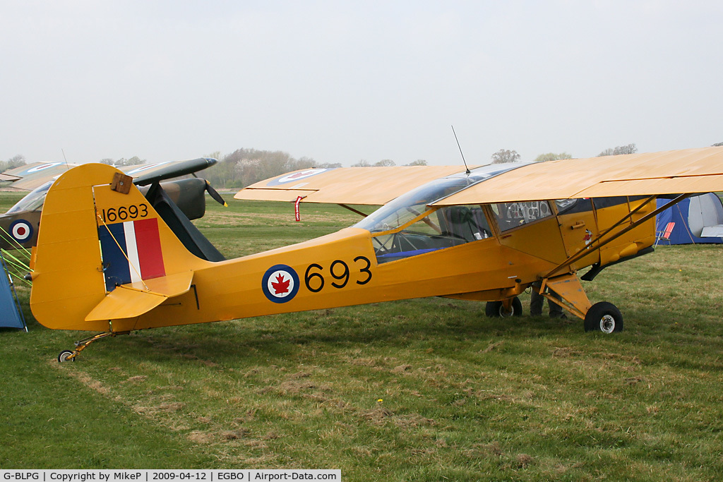 G-BLPG, 1959 Auster J-1N Alpha C/N 3395, Pictured during the Easter Open Day & Fly-In.