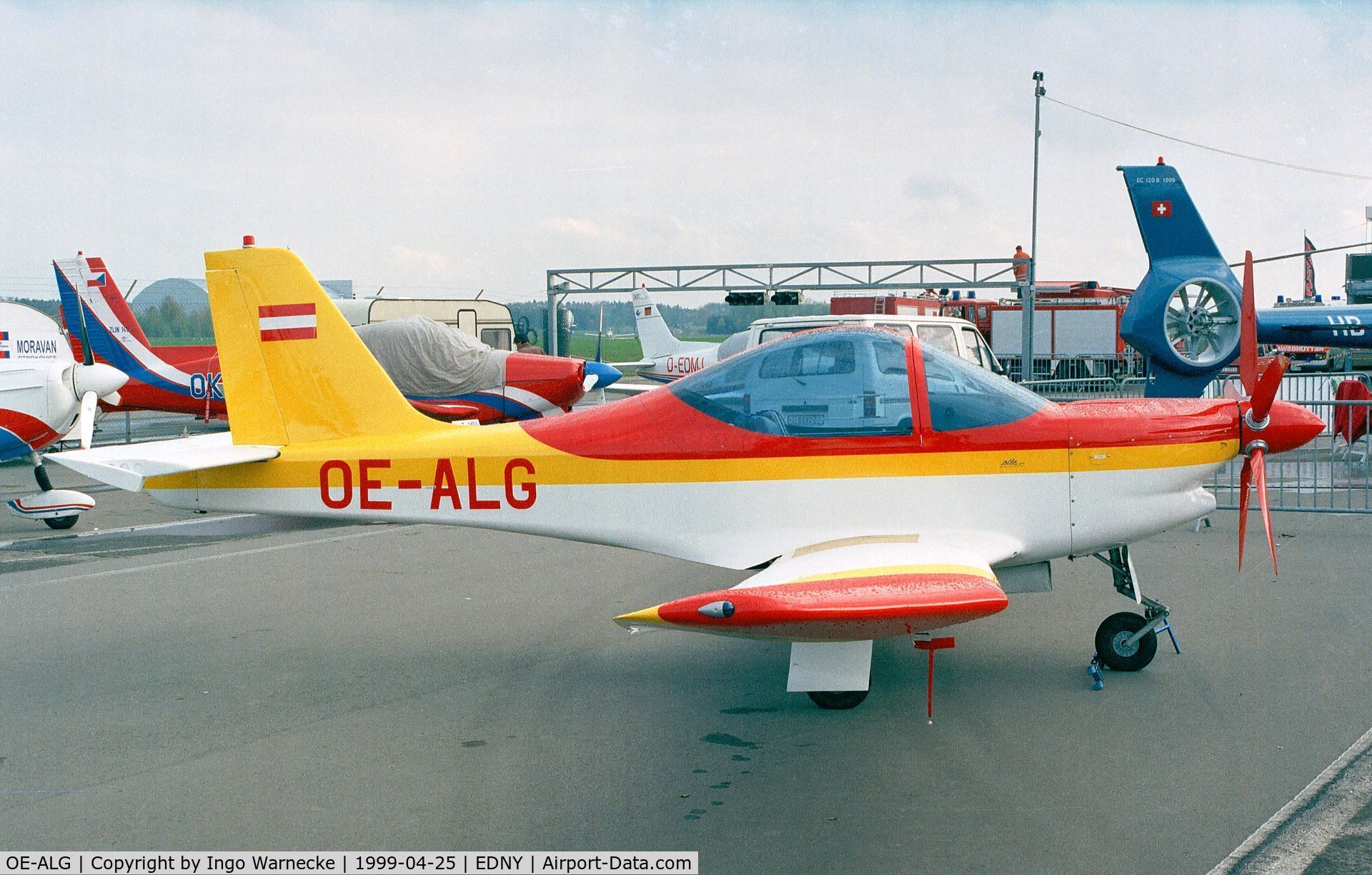 OE-ALG, Brditschka HB-207 V-RG C/N 207005, Brditschka HB.207 V RG Alfa at the Aero 1999, Friedrichshafen