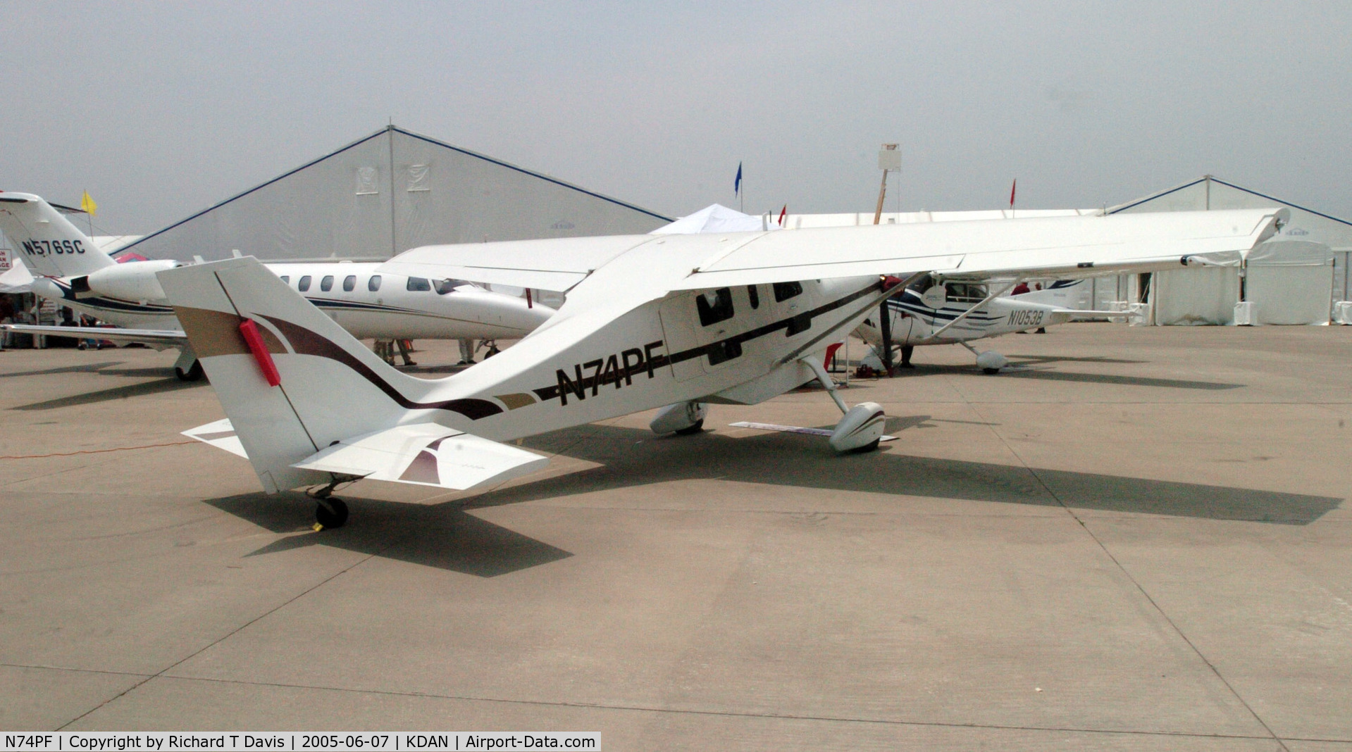 N74PF, 2003 Comp Air 7SLX C/N 037111SLX, 2003  Comp Air 7-SLX in Danville Va.