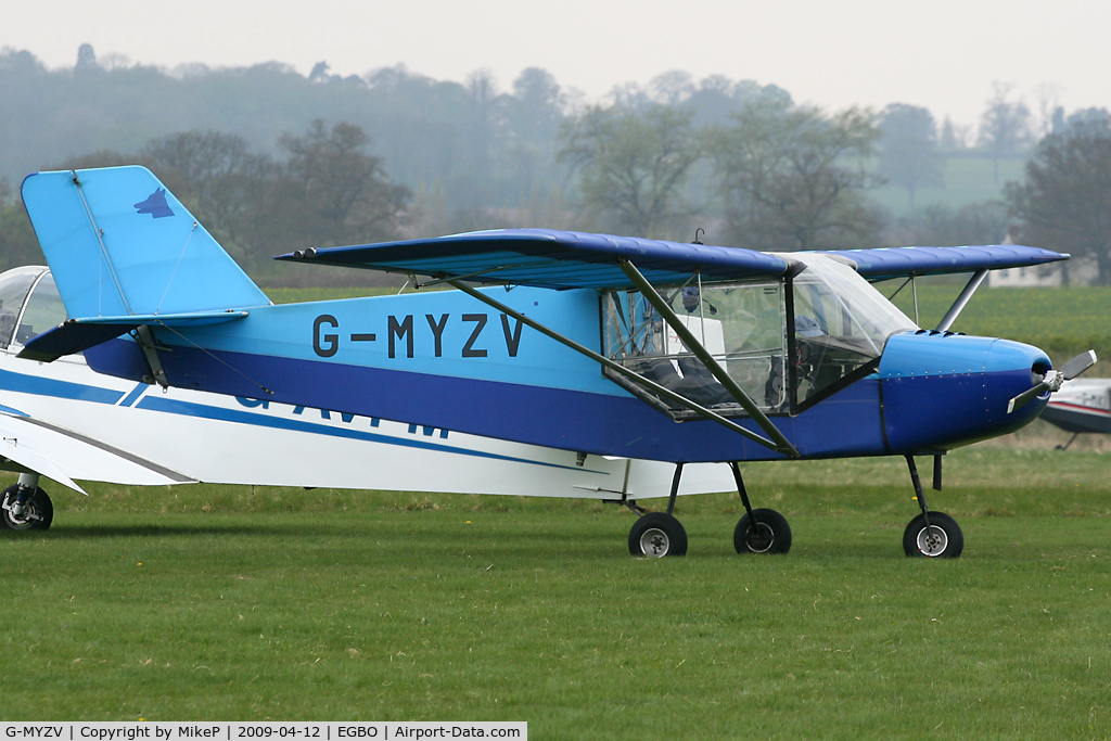 G-MYZV, 1996 Rans S-6ESD XL Coyote II C/N PFA 204-12946, Pictured at the Easter Open Day & Fly-In.