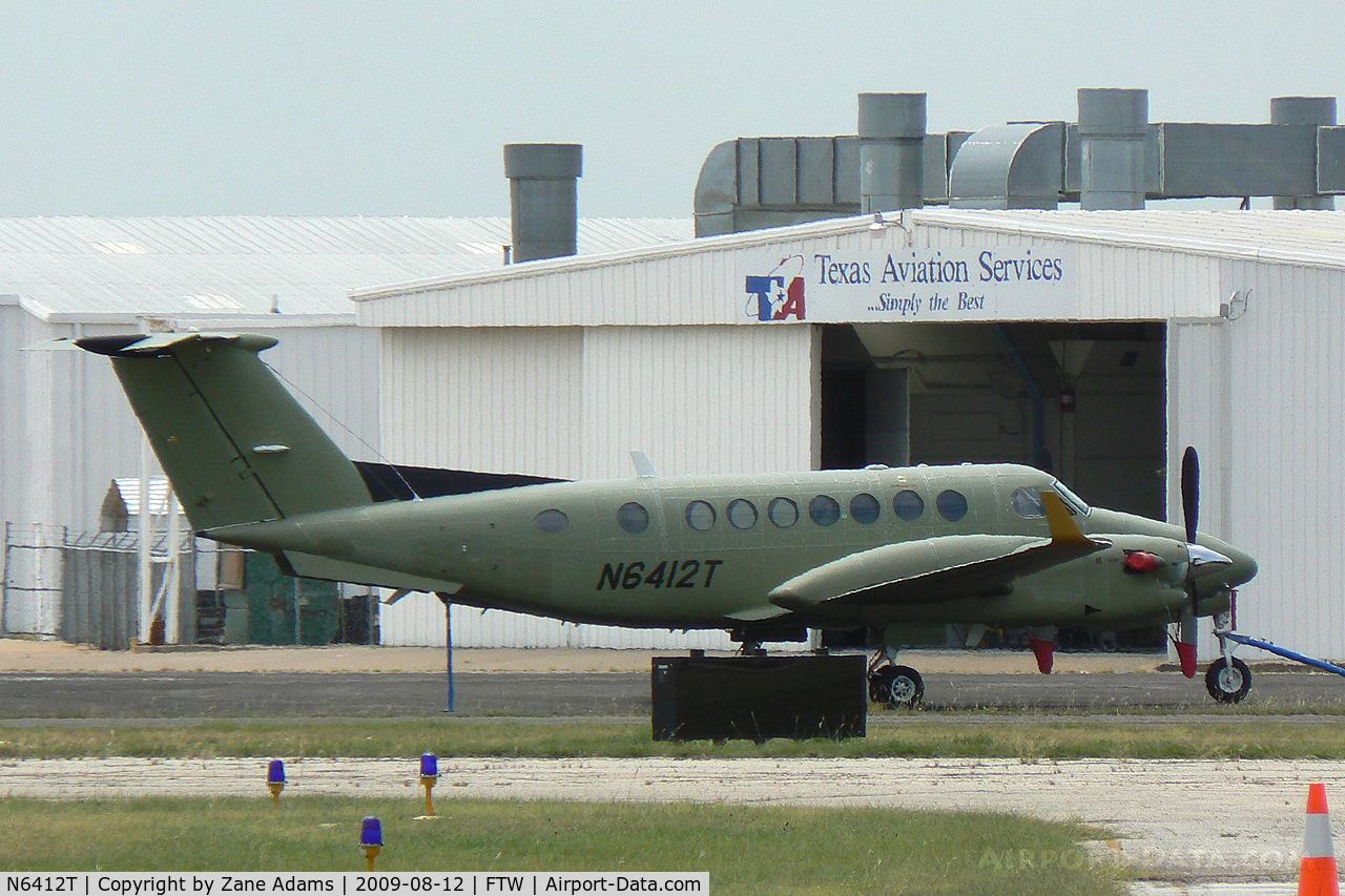 N6412T, Hawker Beechcraft MC-12W Liberty (350ER) C/N FL-642, At Meacham Field