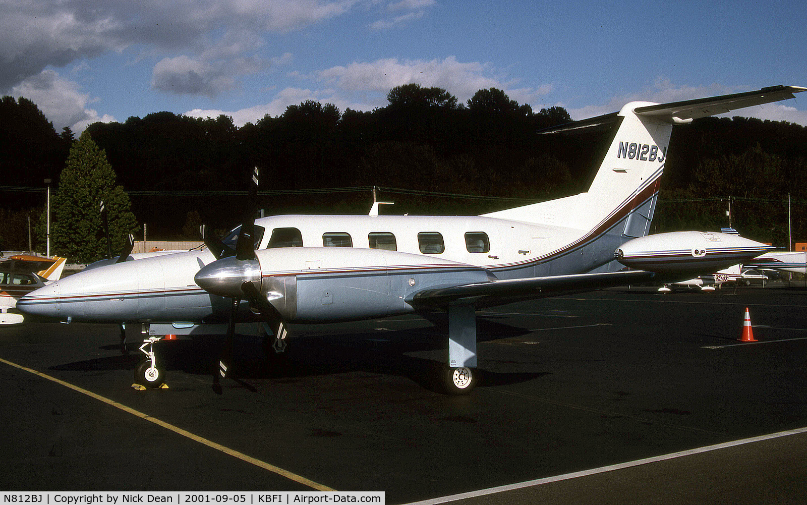 N812BJ, 1984 Piper PA-42-1000 Cheyenne IV C/N 42-5527020, KBFI